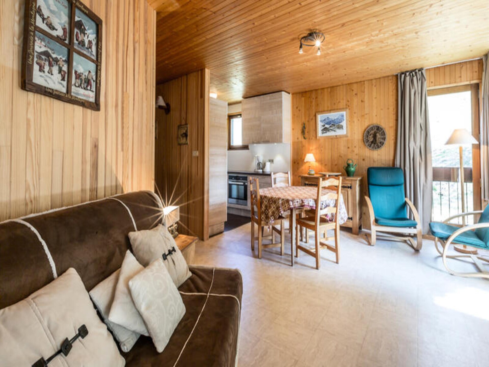 Sfeervol 6-persoons appartement in La Clusaz, direct aan de piste - foto 6
