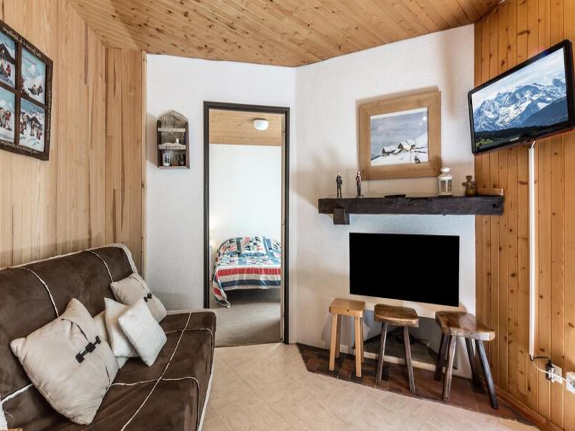 Sfeervol 6-persoons appartement in La Clusaz, direct aan de piste - foto 10