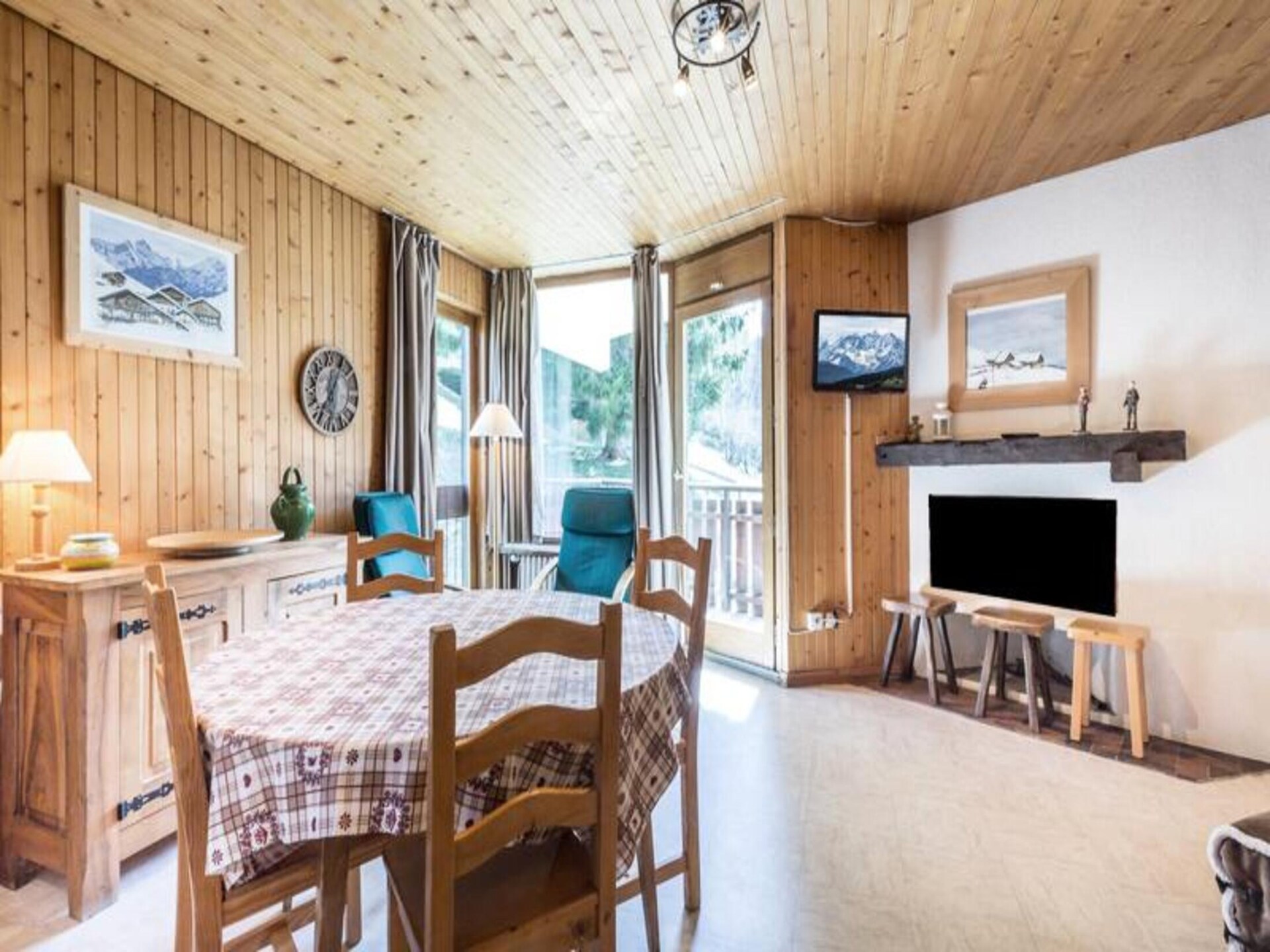 Sfeervol 6-persoons appartement in La Clusaz, direct aan de piste - foto 8