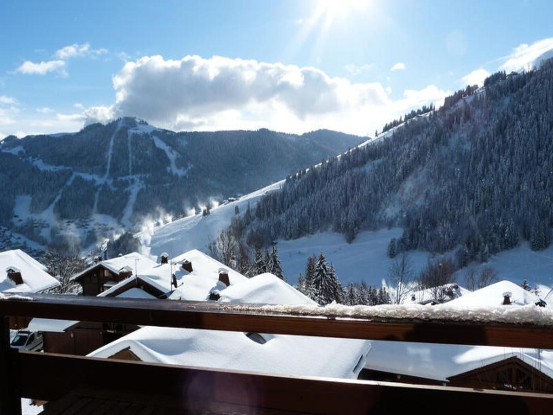 Zonnig studio-appartement voor 6 met uitzicht op de Aravis, La Clusaz - foto 17