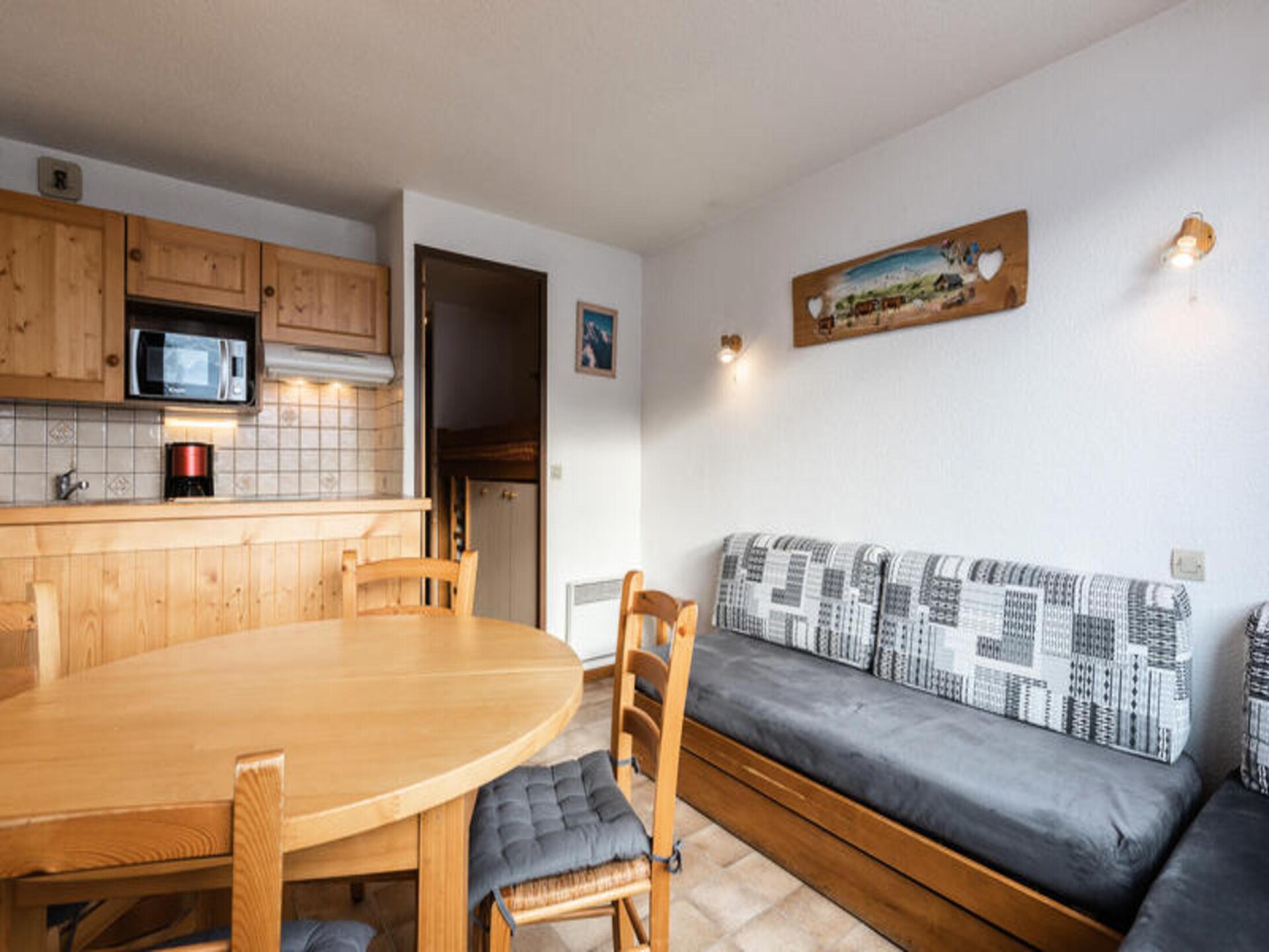 Knusse studio voor 5 met balkon en uitzicht, 250m van de piste in La Clusaz - foto 24