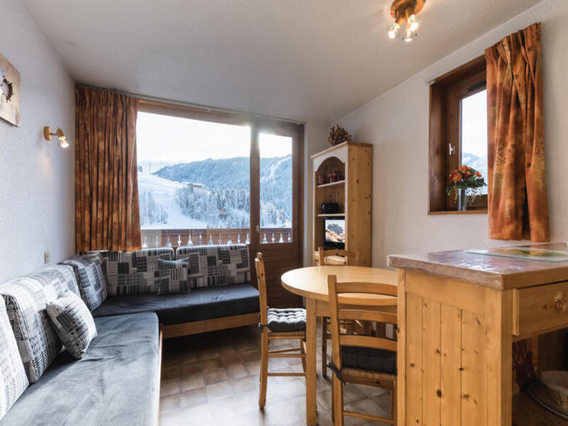 Knusse studio voor 5 met balkon en uitzicht, 250m van de piste in La Clusaz - foto 26