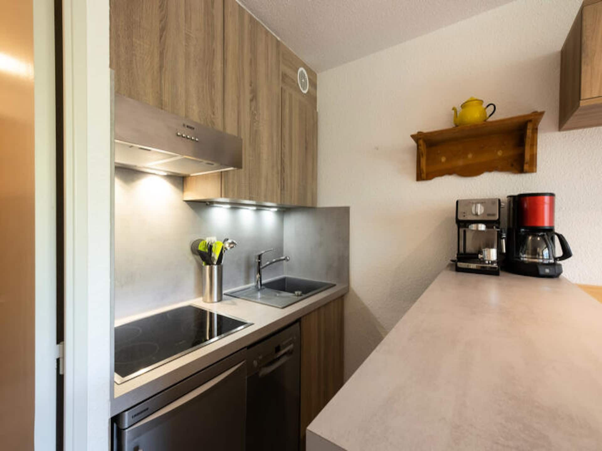 Zonnig studio-appartement in La Clusaz met balkon en uitzicht op de piste - foto 12