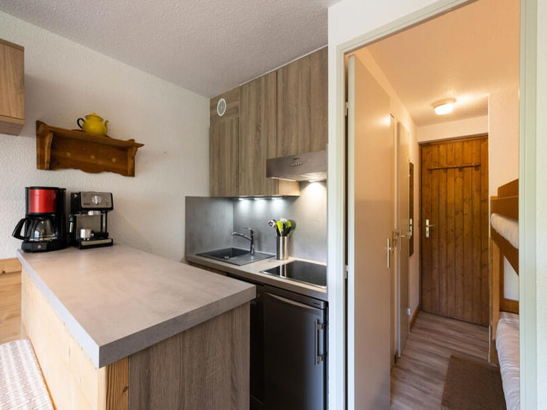 Zonnig studio-appartement in La Clusaz met balkon en uitzicht op de piste - foto 36