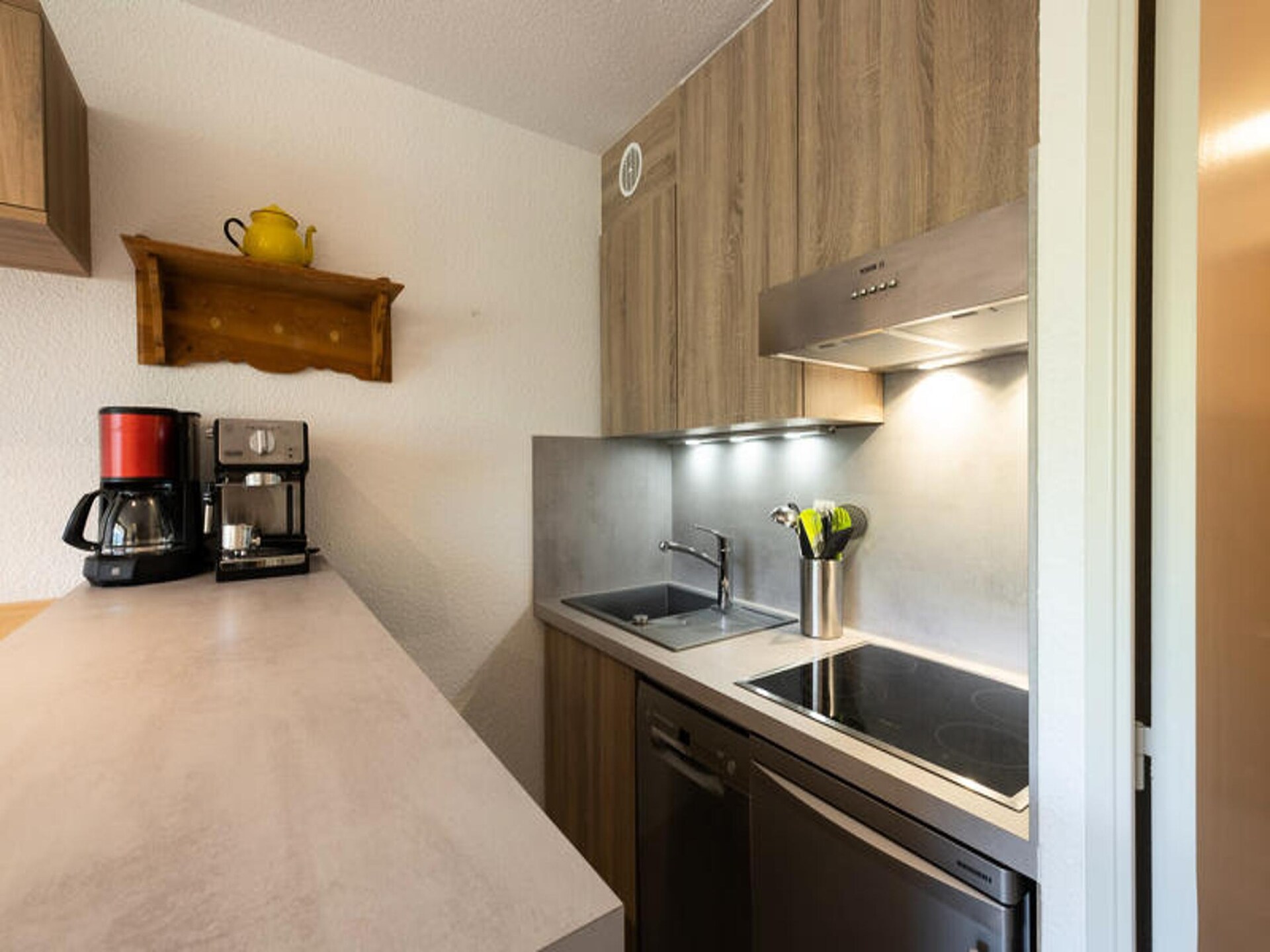 Zonnig studio-appartement in La Clusaz met balkon en uitzicht op de piste - foto 38