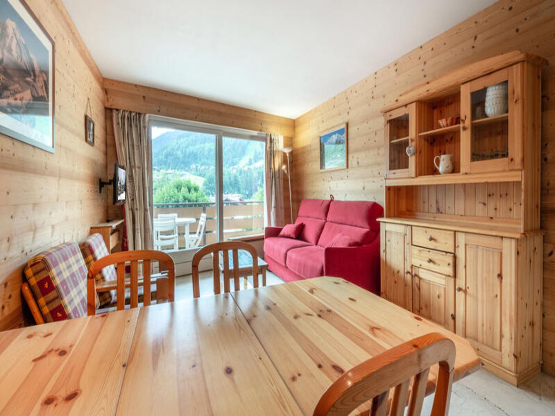 Licht appartement met zuidbalkon, 200m van de pistes in La Clusaz - foto 8