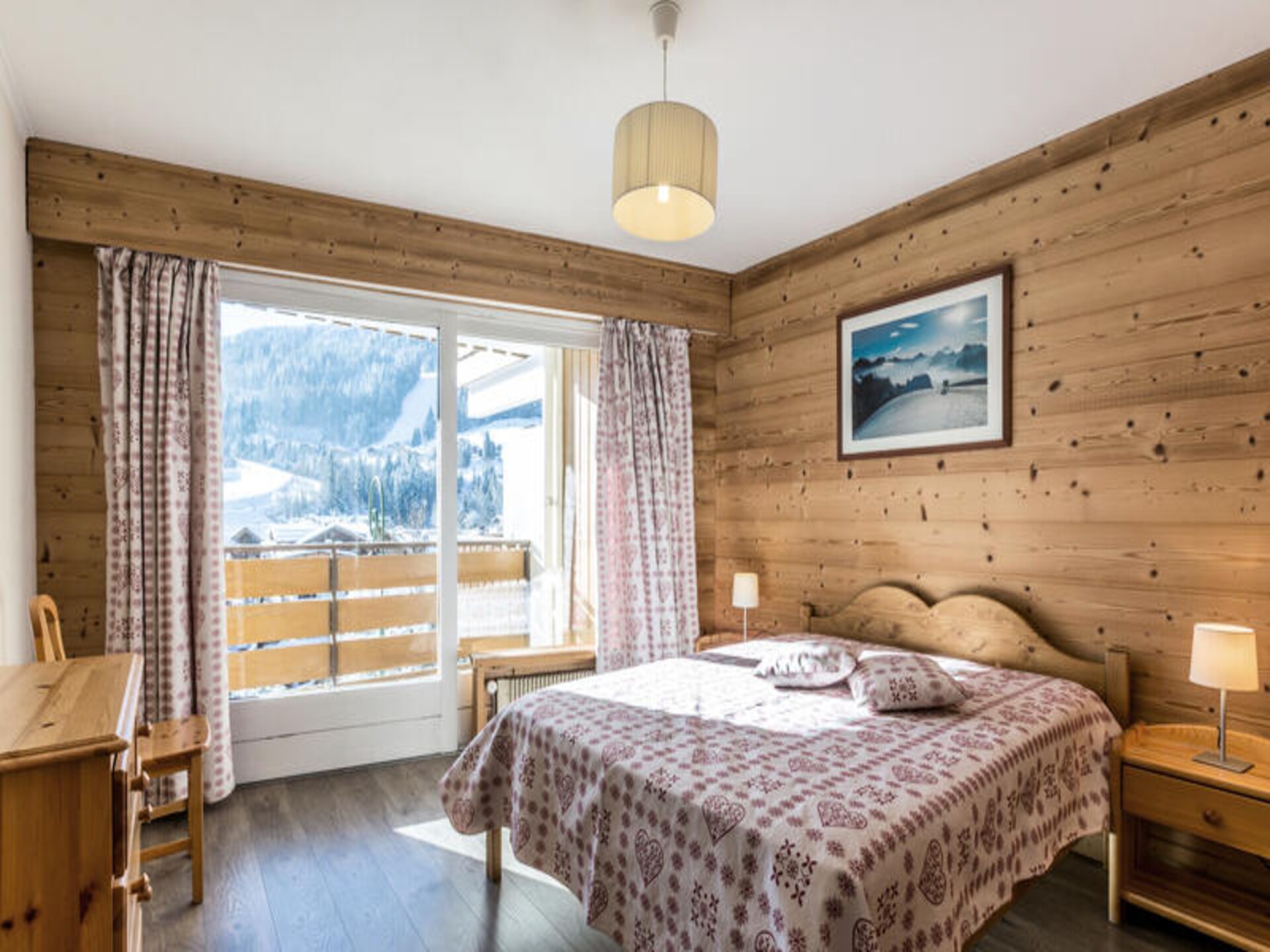 Licht appartement met zuidbalkon, 200m van de pistes in La Clusaz - foto 9