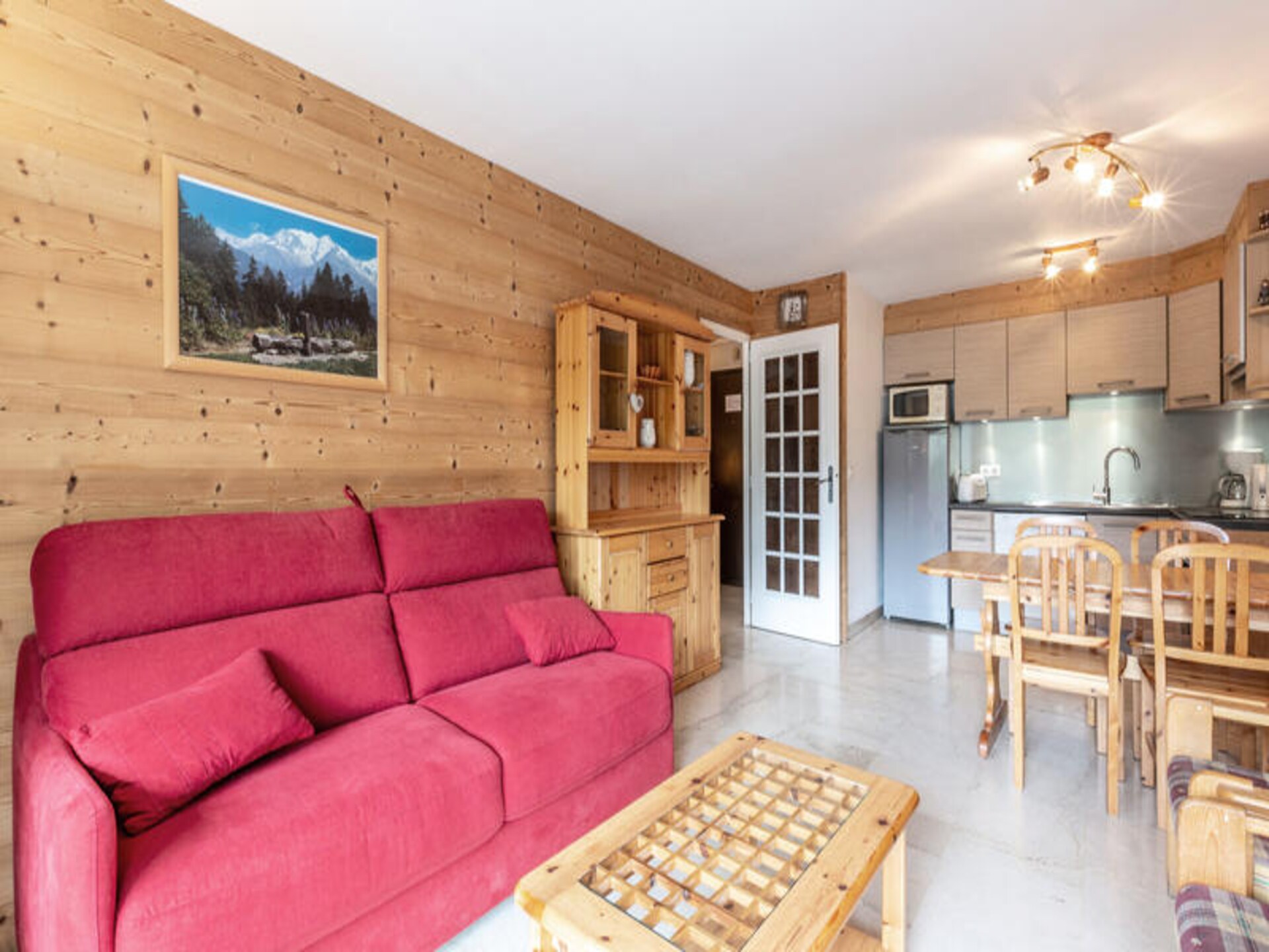 Licht appartement met zuidbalkon, 200m van de pistes in La Clusaz - foto 11