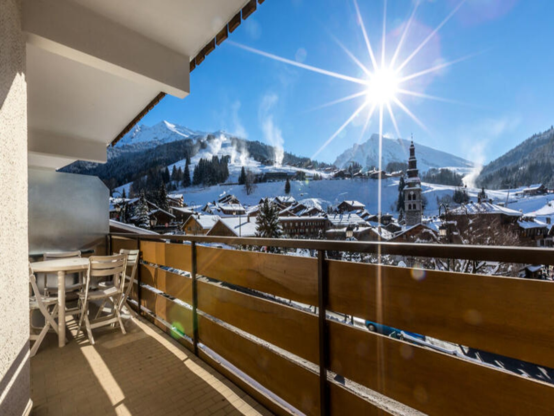 Licht appartement met zuidbalkon, 200m van de pistes in La Clusaz - foto 16
