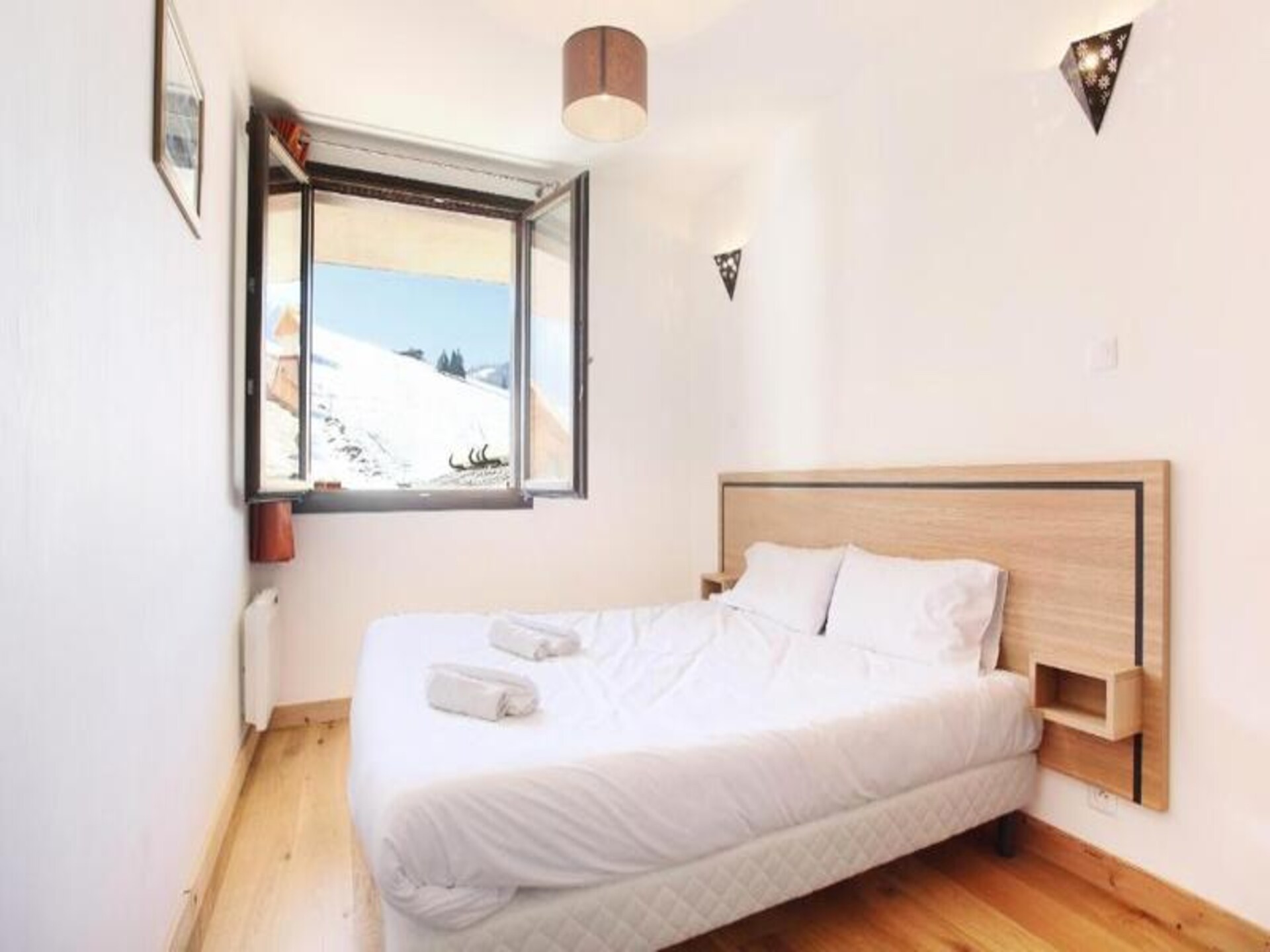 Rustiek appartement voor 8 personen met uitzicht op de Aravis, vlakbij La Clusaz - foto 17