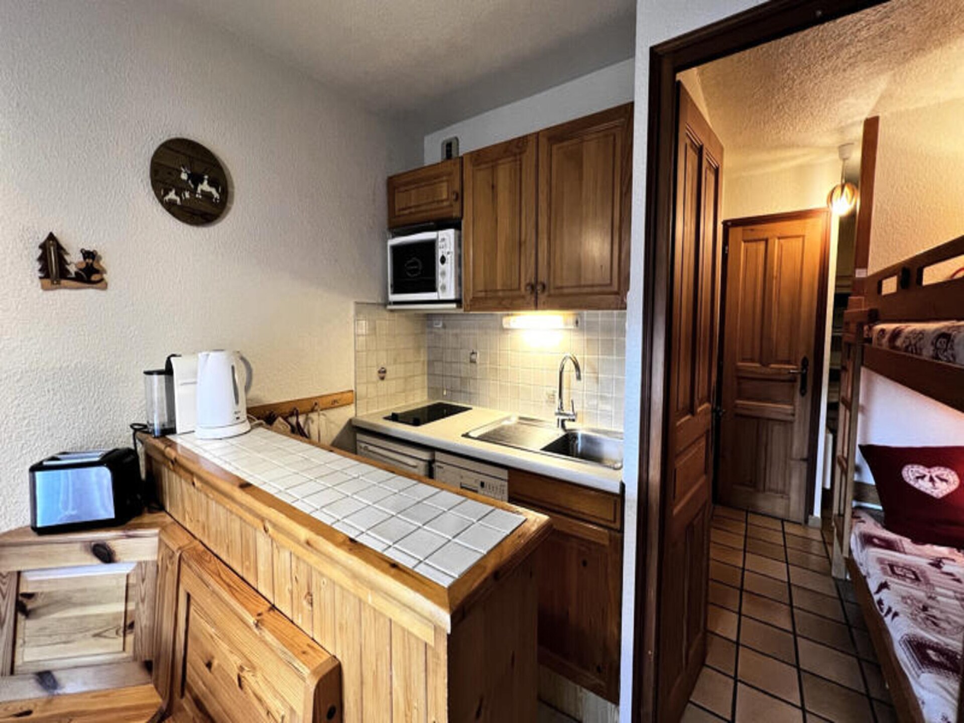 Knus appartement op de bergflank met vrij uitzicht op de pistes - foto 20