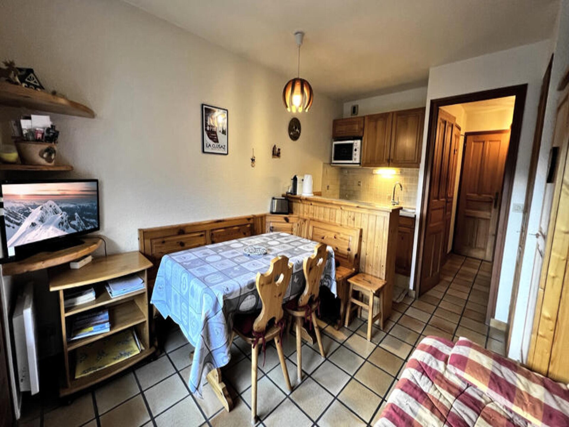 Knus appartement op de bergflank met vrij uitzicht op de pistes - foto 17