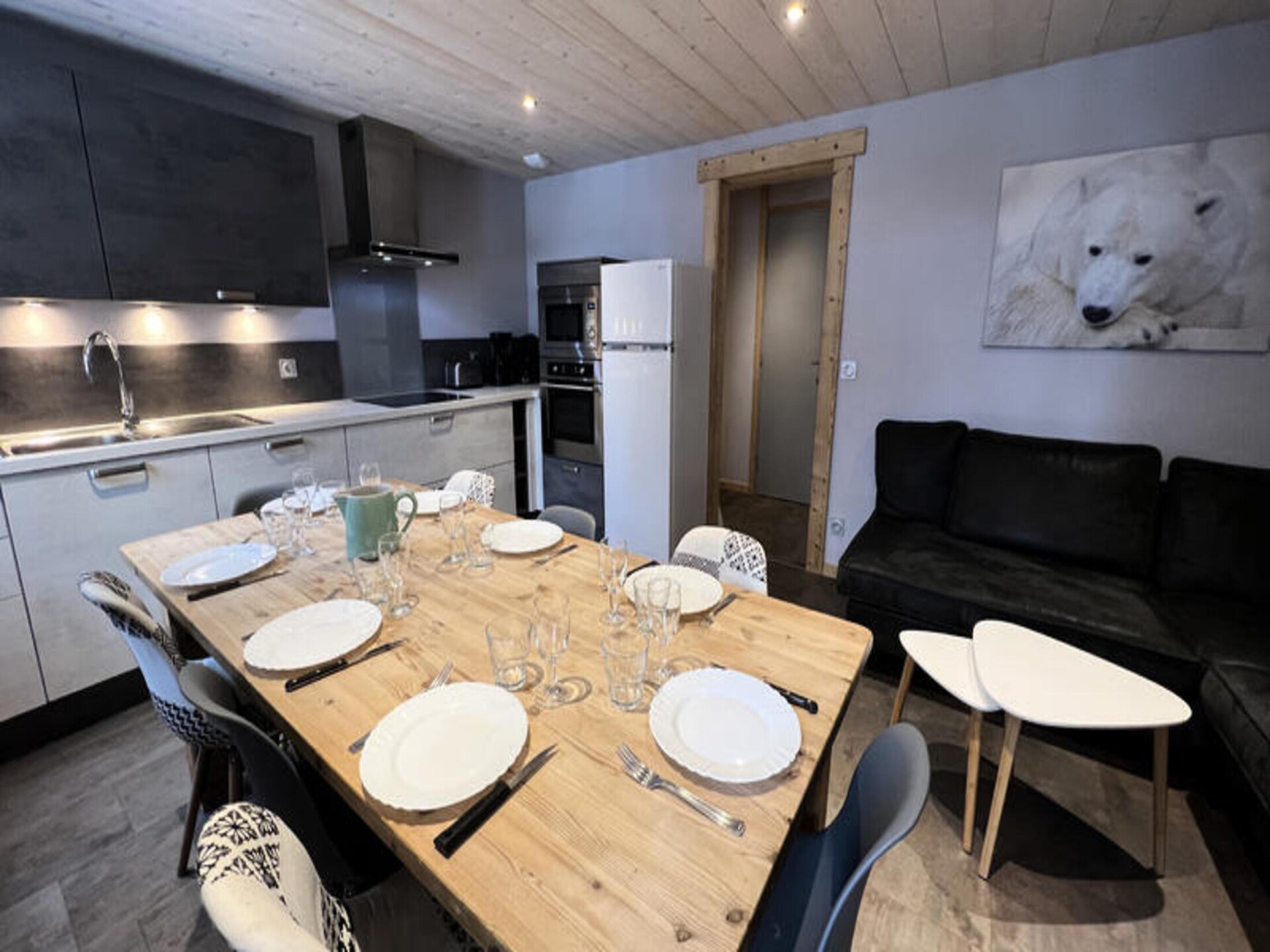 Ruim 8-persoons appartement op 100 meter van de piste in La Clusaz - foto 2