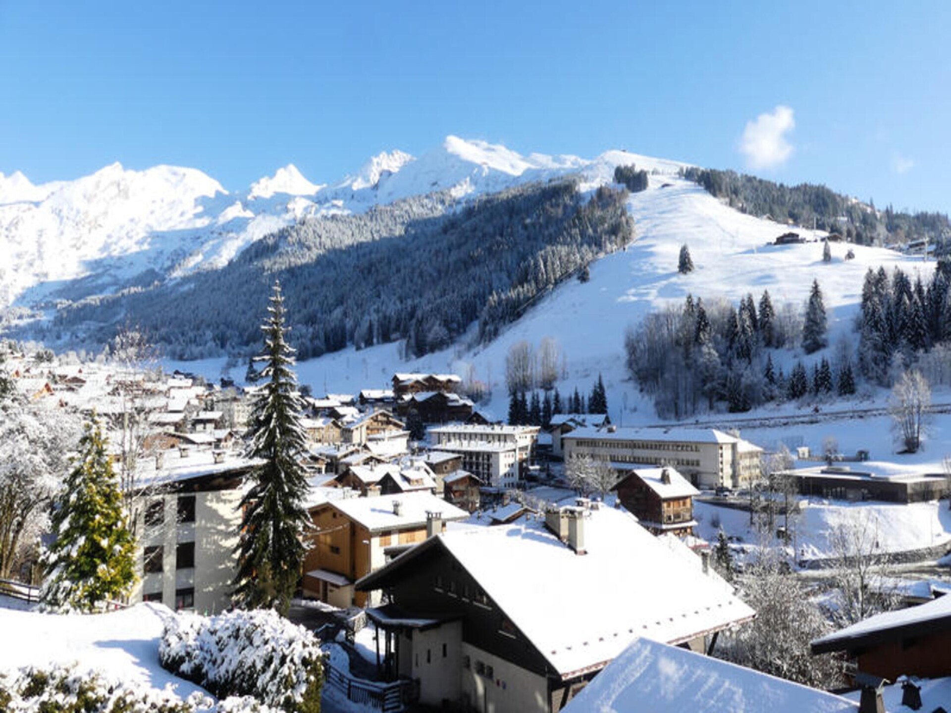 Knusse studio voor 4 op de piste in La Clusaz met zuidbalkon - foto 13