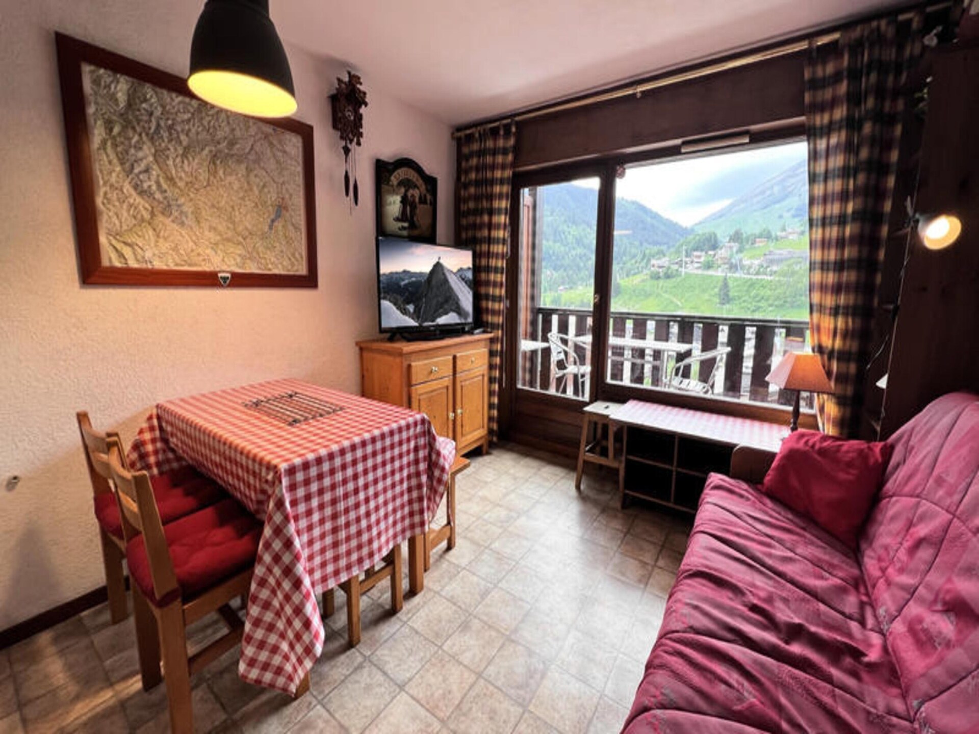 Knusse studio voor 4 op de piste in La Clusaz met zuidbalkon - foto 17