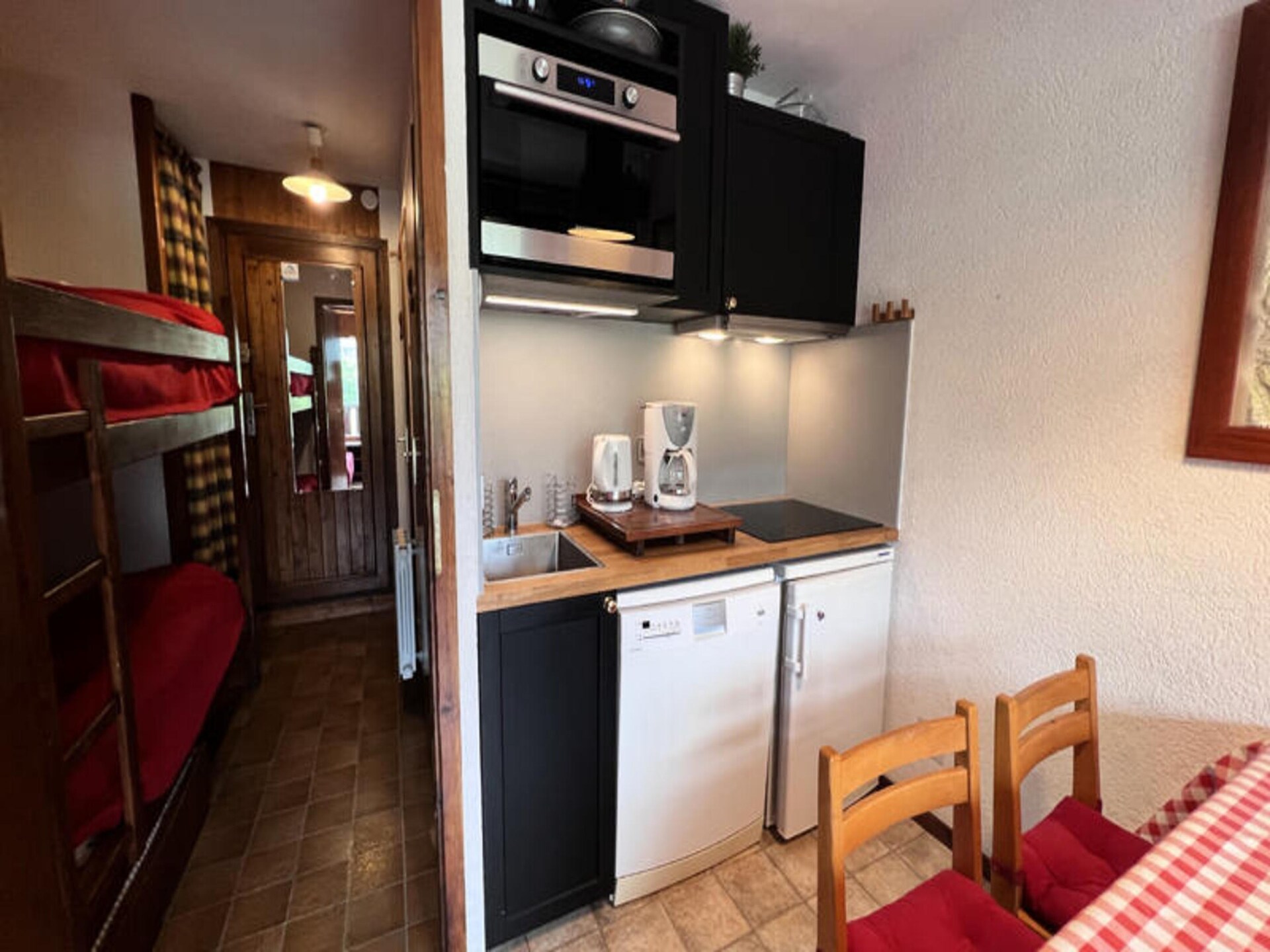 Knusse studio voor 4 op de piste in La Clusaz met zuidbalkon - foto 19