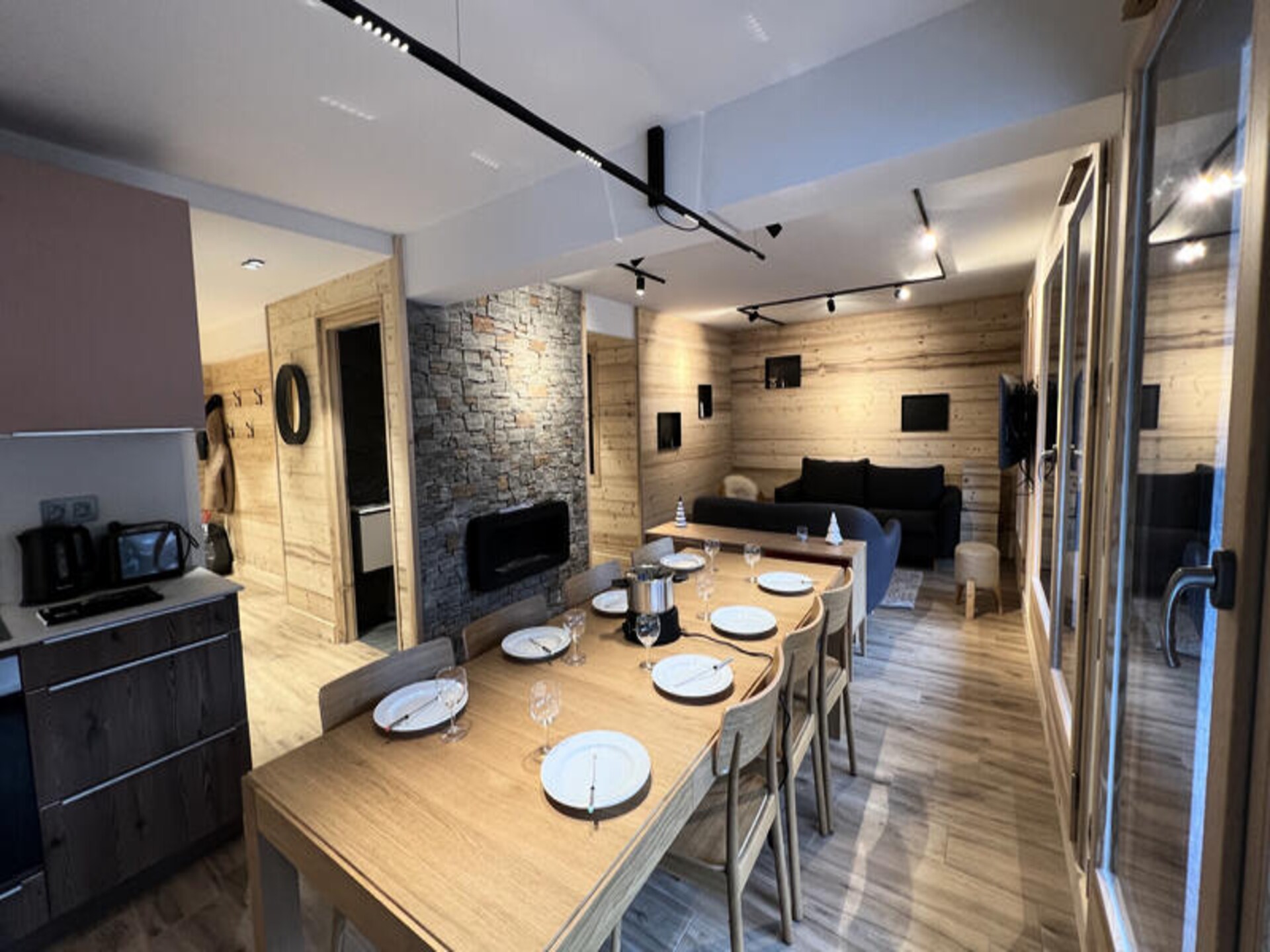 Gerenoveerd appartement 81m² vlakbij de piste in La Clusaz voor 10 personen - foto 6