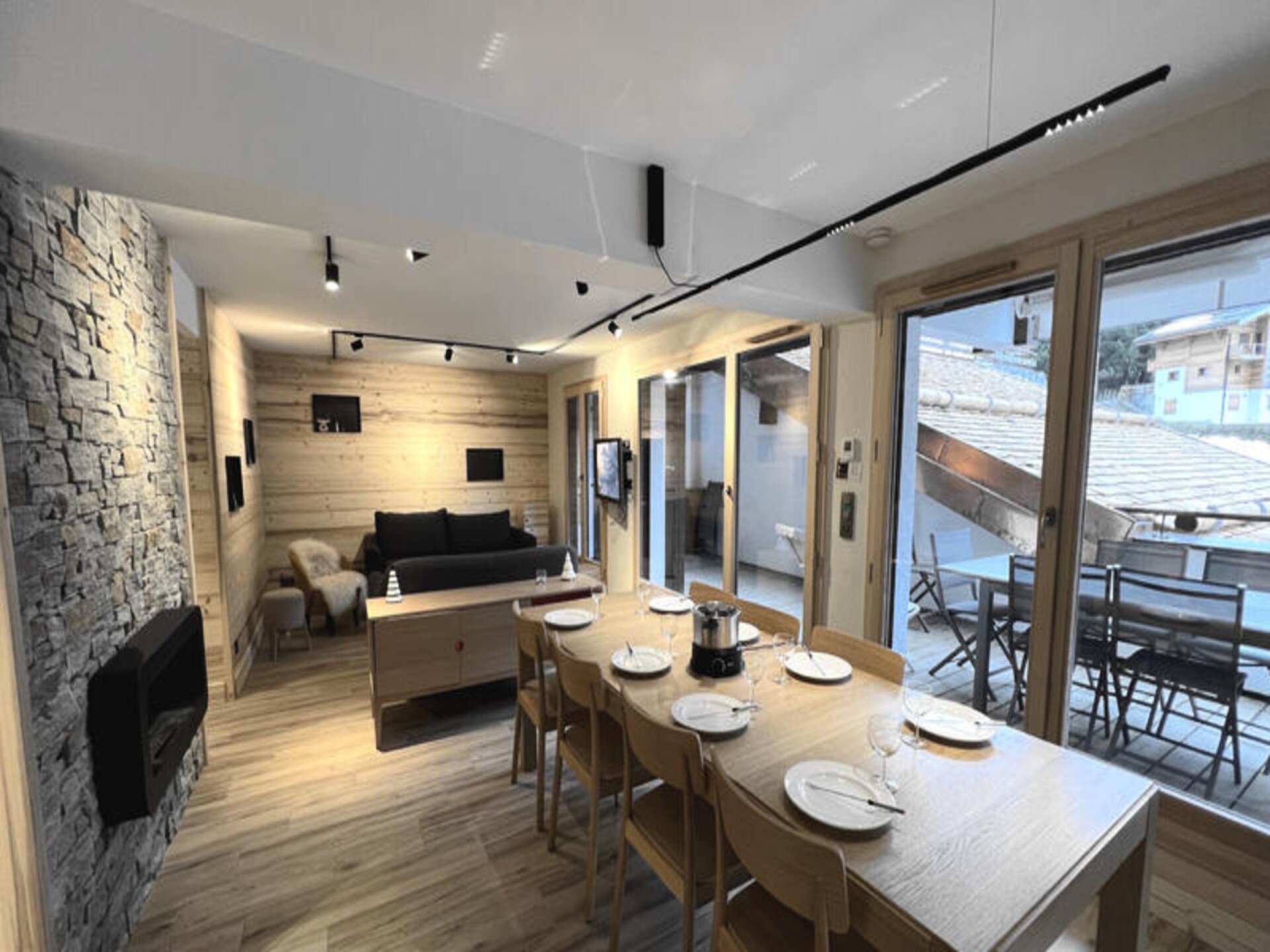 Gerenoveerd appartement 81m² vlakbij de piste in La Clusaz voor 10 personen - foto 10
