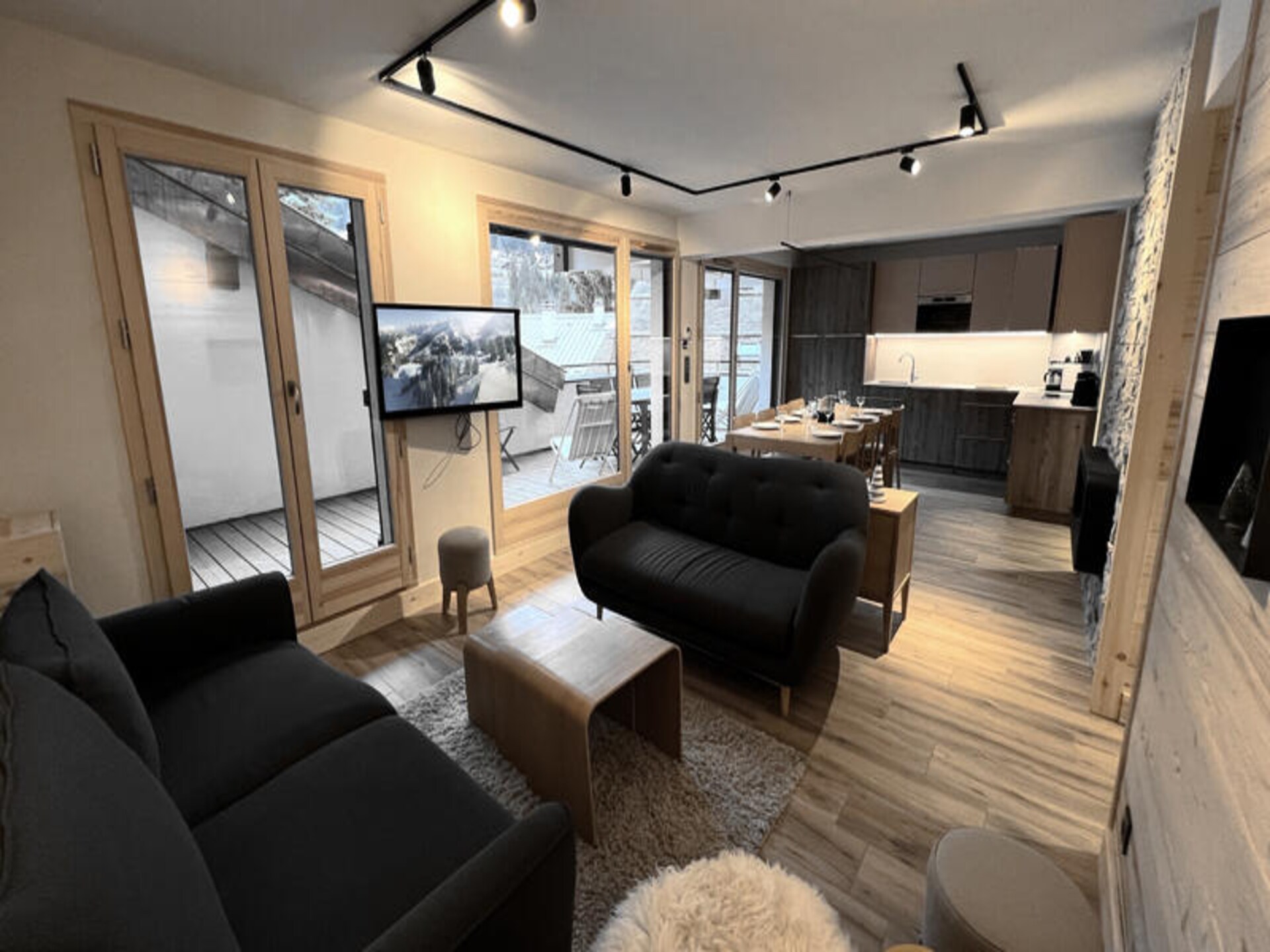 Gerenoveerd appartement 81m² vlakbij de piste in La Clusaz voor 10 personen - foto 11