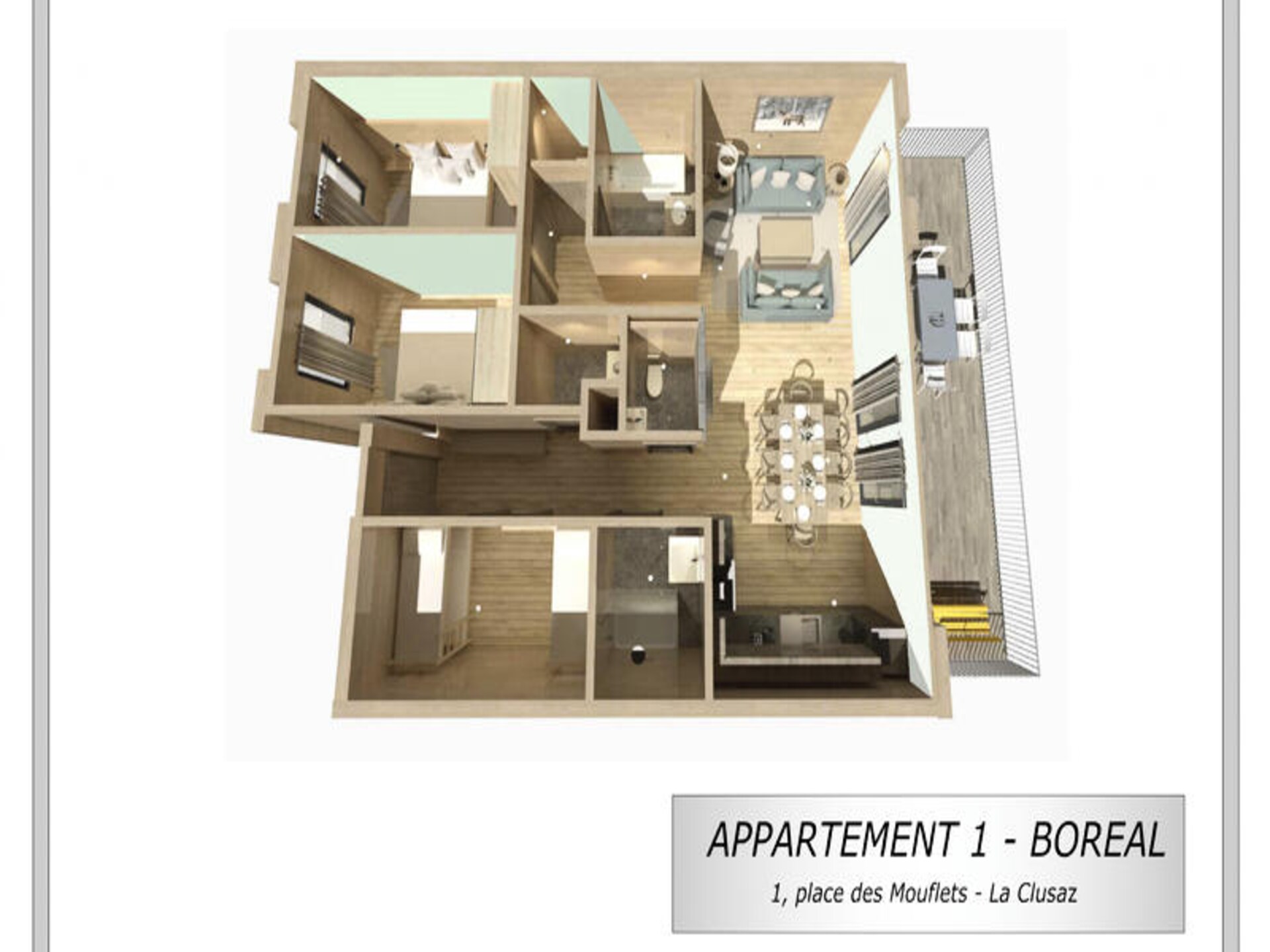 Gerenoveerd appartement 81m² vlakbij de piste in La Clusaz voor 10 personen - foto 24