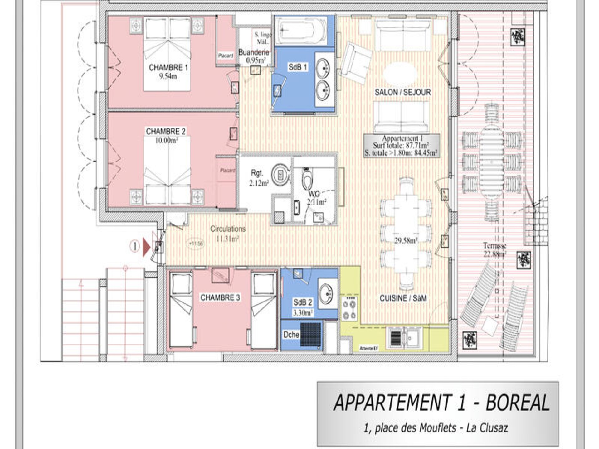 Gerenoveerd appartement 81m² vlakbij de piste in La Clusaz voor 10 personen - foto 25
