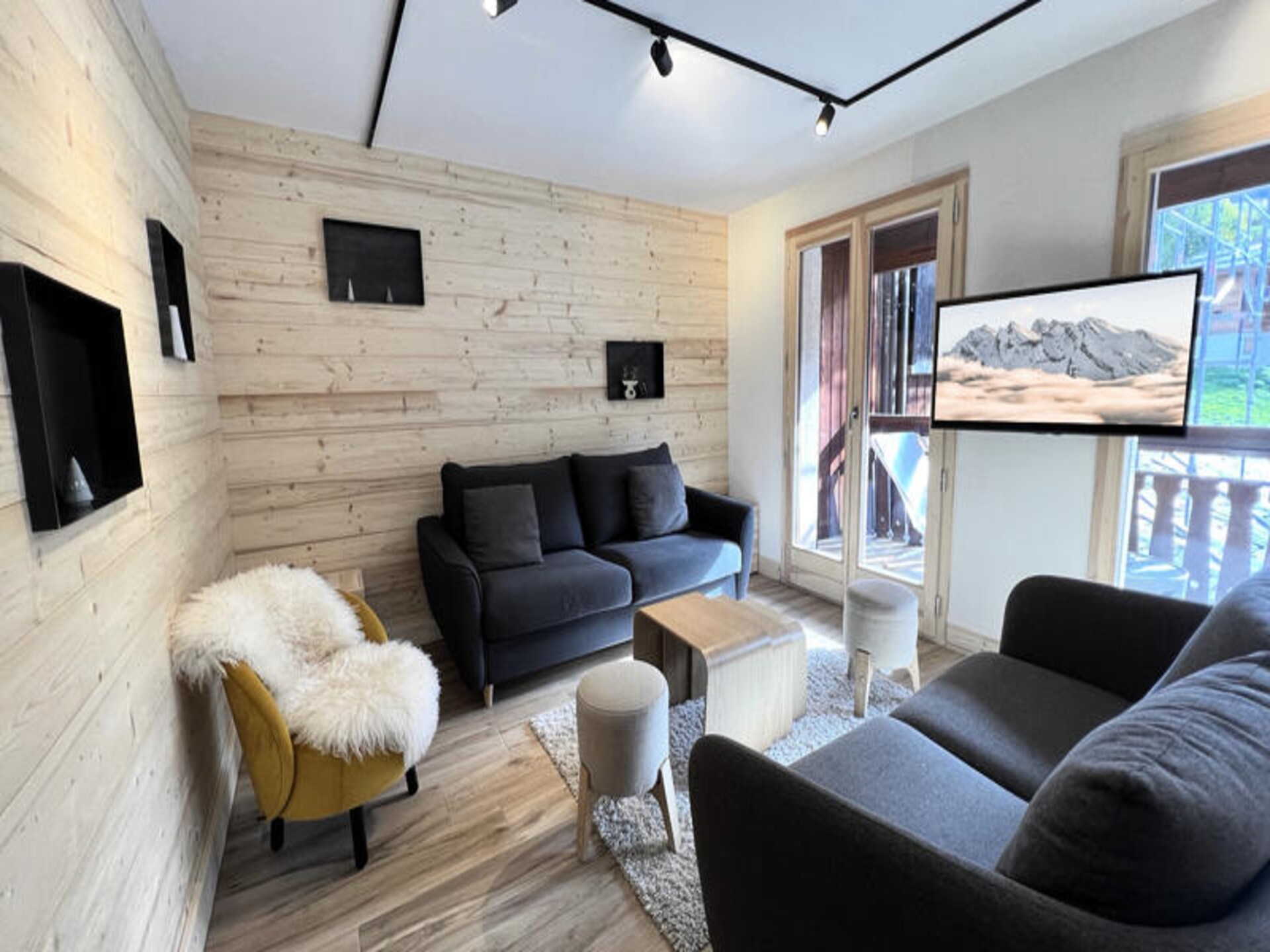Ruim 10-persoons appartement in het hart van La Clusaz, vlakbij de piste - foto 9