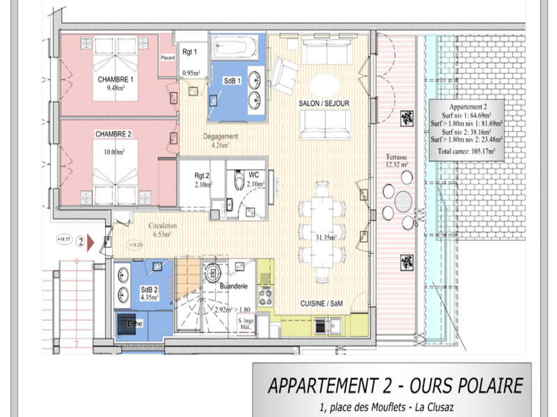 Ruim 10-persoons appartement in het hart van La Clusaz, vlakbij de piste - foto 31