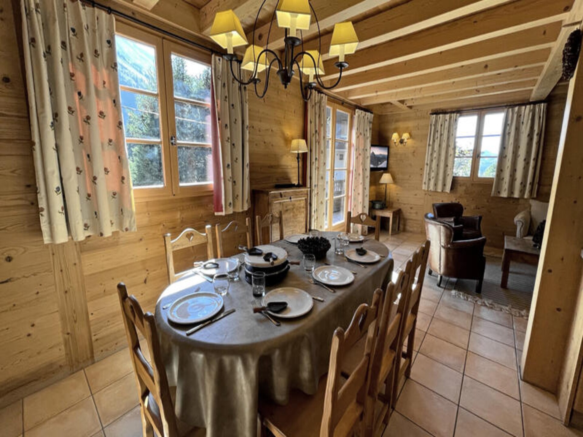 Ruim half-chalet voor 8 personen met bergzicht nabij de pistes van La Clusaz - foto 4
