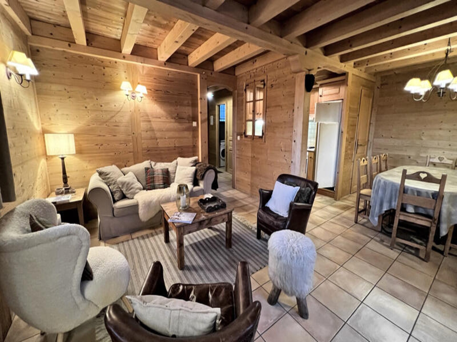 Ruim half-chalet voor 8 personen met bergzicht nabij de pistes van La Clusaz - foto 13