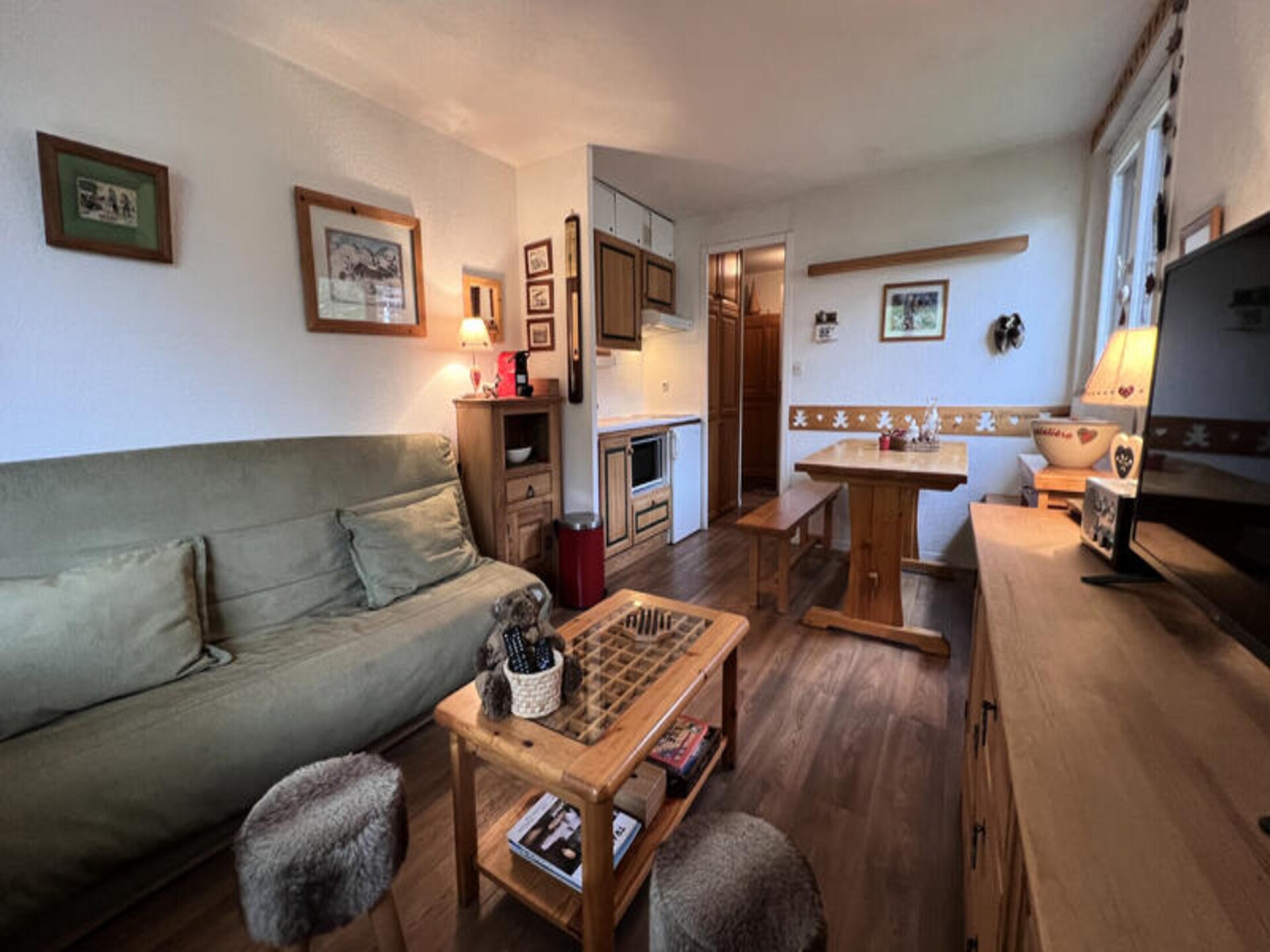 Knus appartement in hartje La Clusaz met skibox en zuidoost-balkon - foto 30