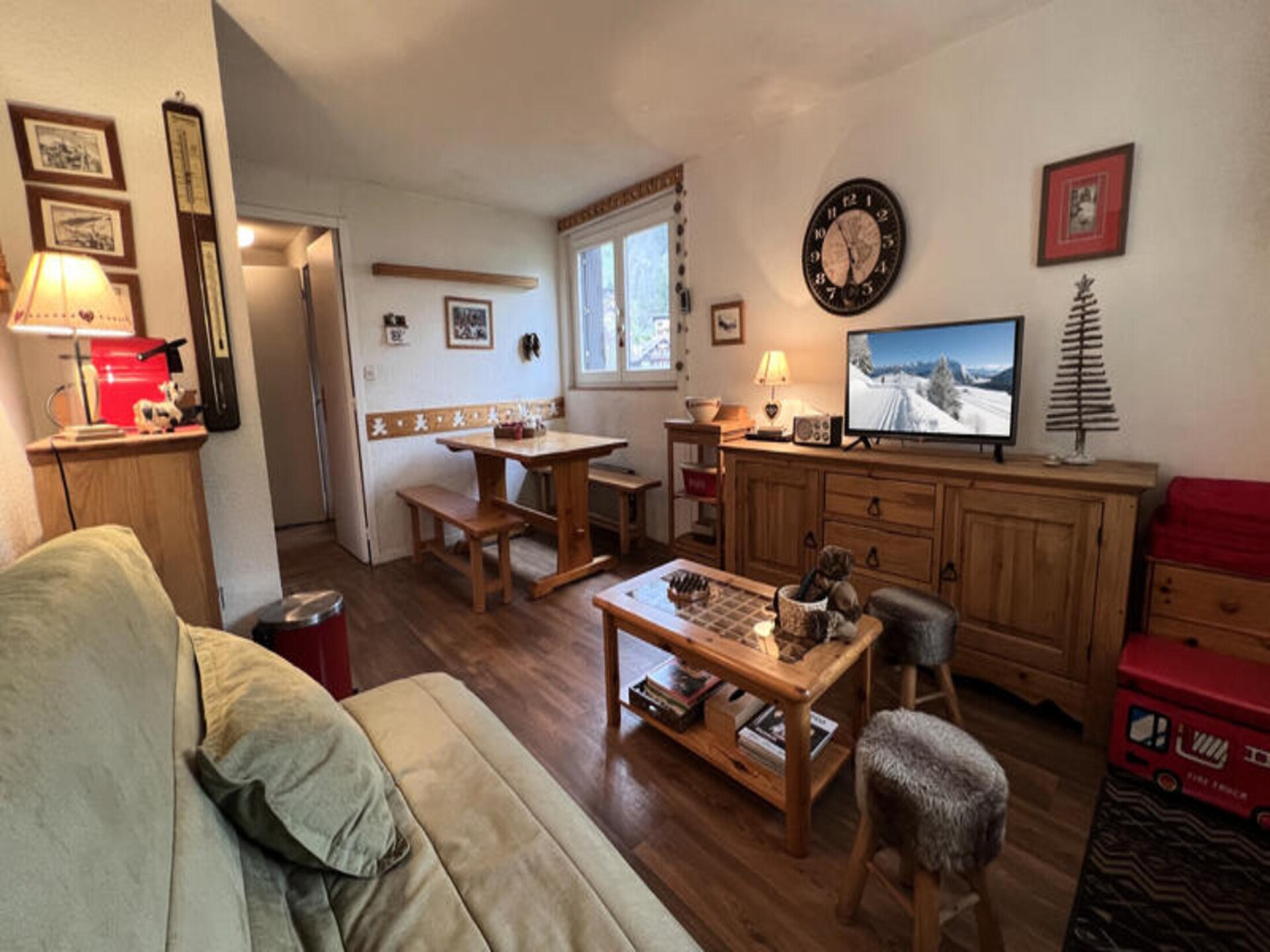 Knus appartement in hartje La Clusaz met skibox en zuidoost-balkon - foto 28