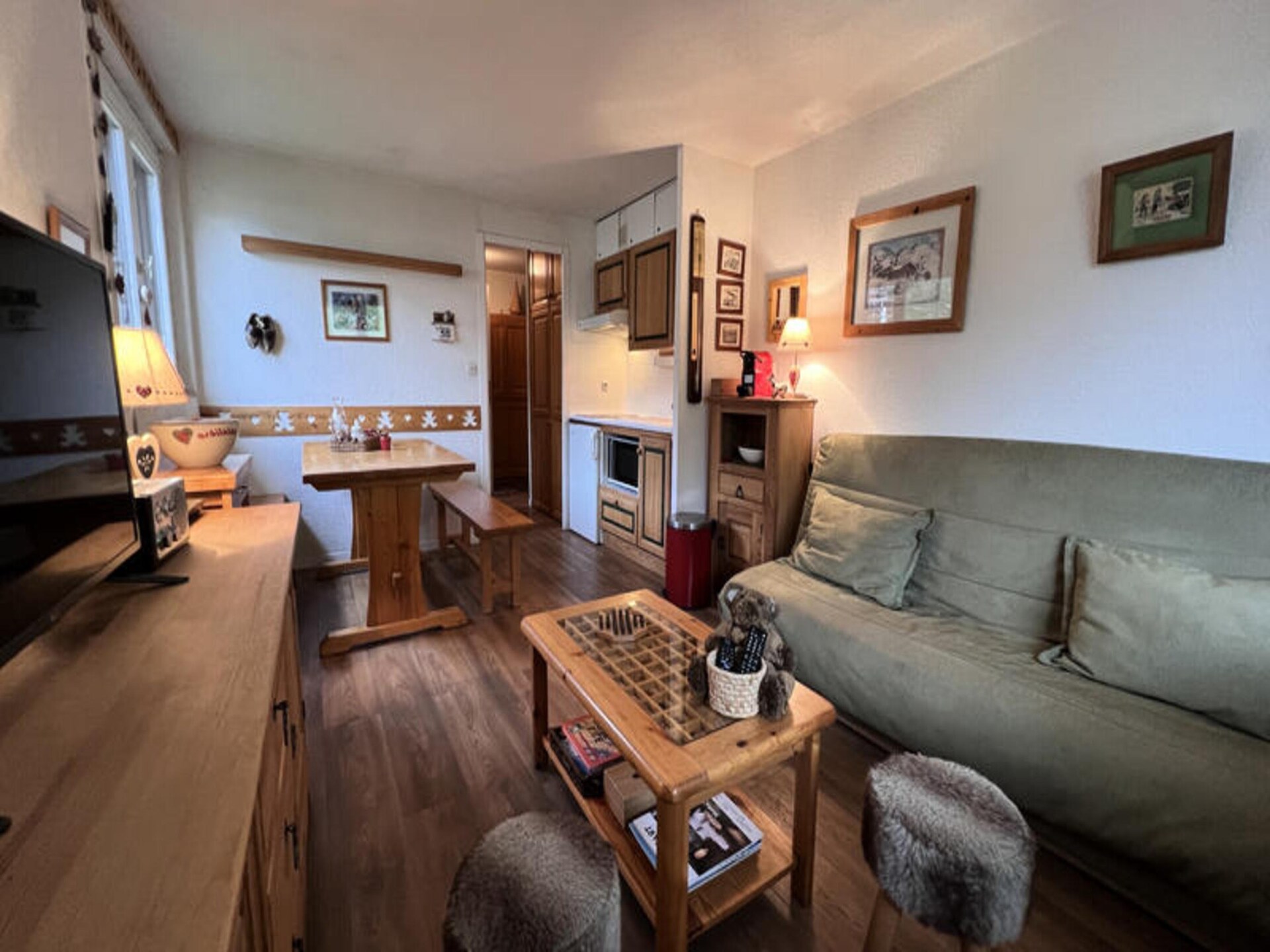 Knus appartement in hartje La Clusaz met skibox en zuidoost-balkon - foto 19
