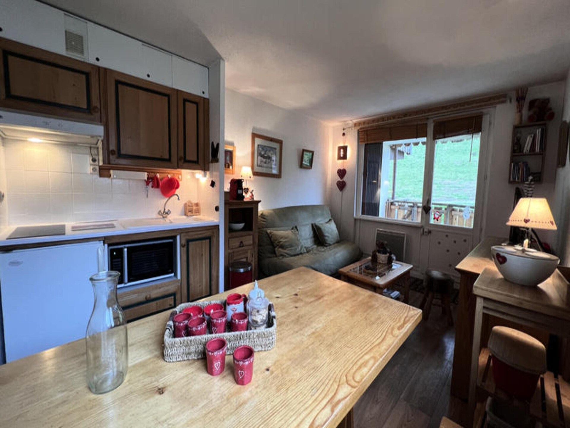 Knus appartement in hartje La Clusaz met skibox en zuidoost-balkon - foto 4