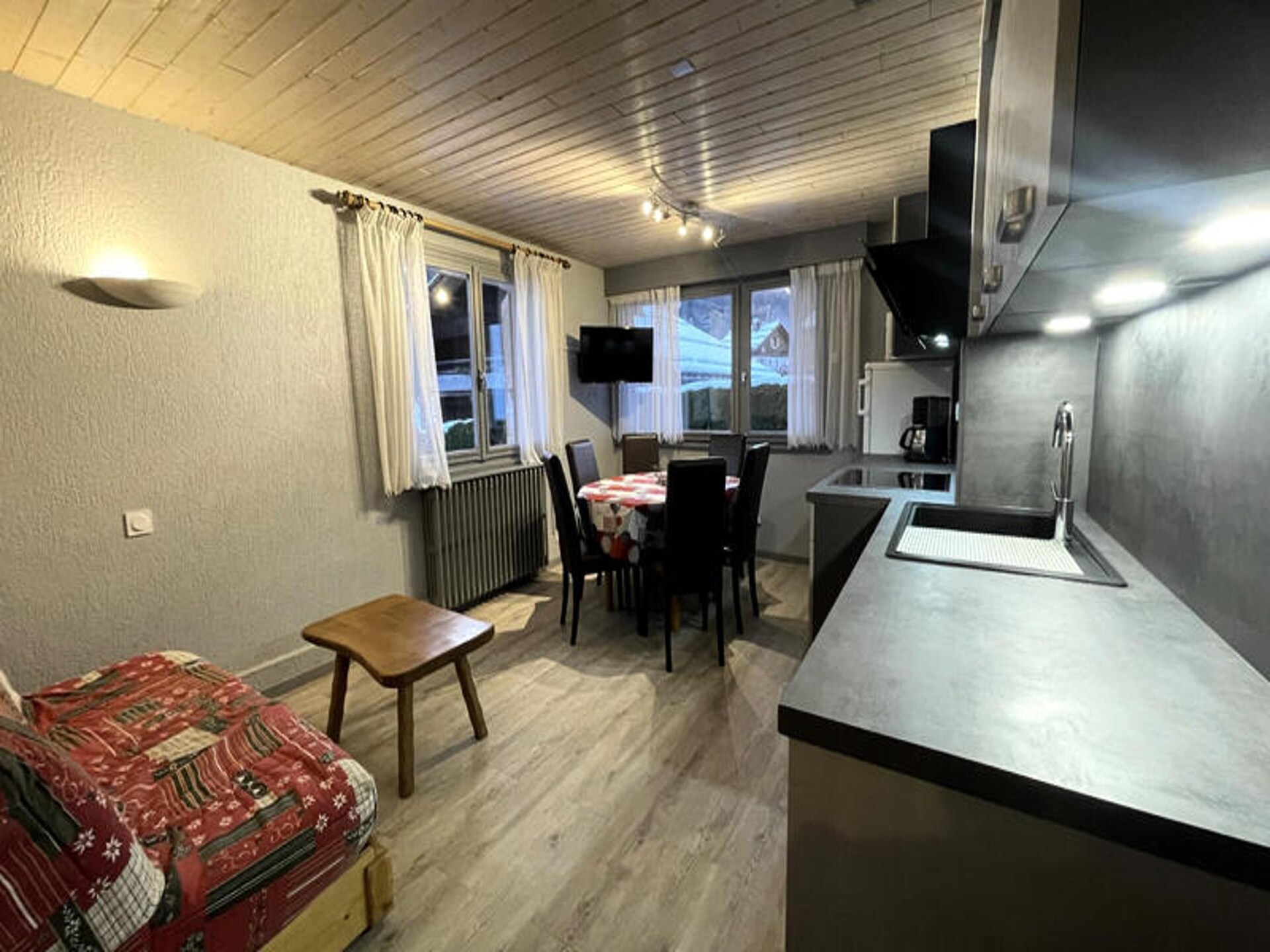 Ski-in ski-out appartement La Clusaz met bergzicht voor 6 personen - foto 17