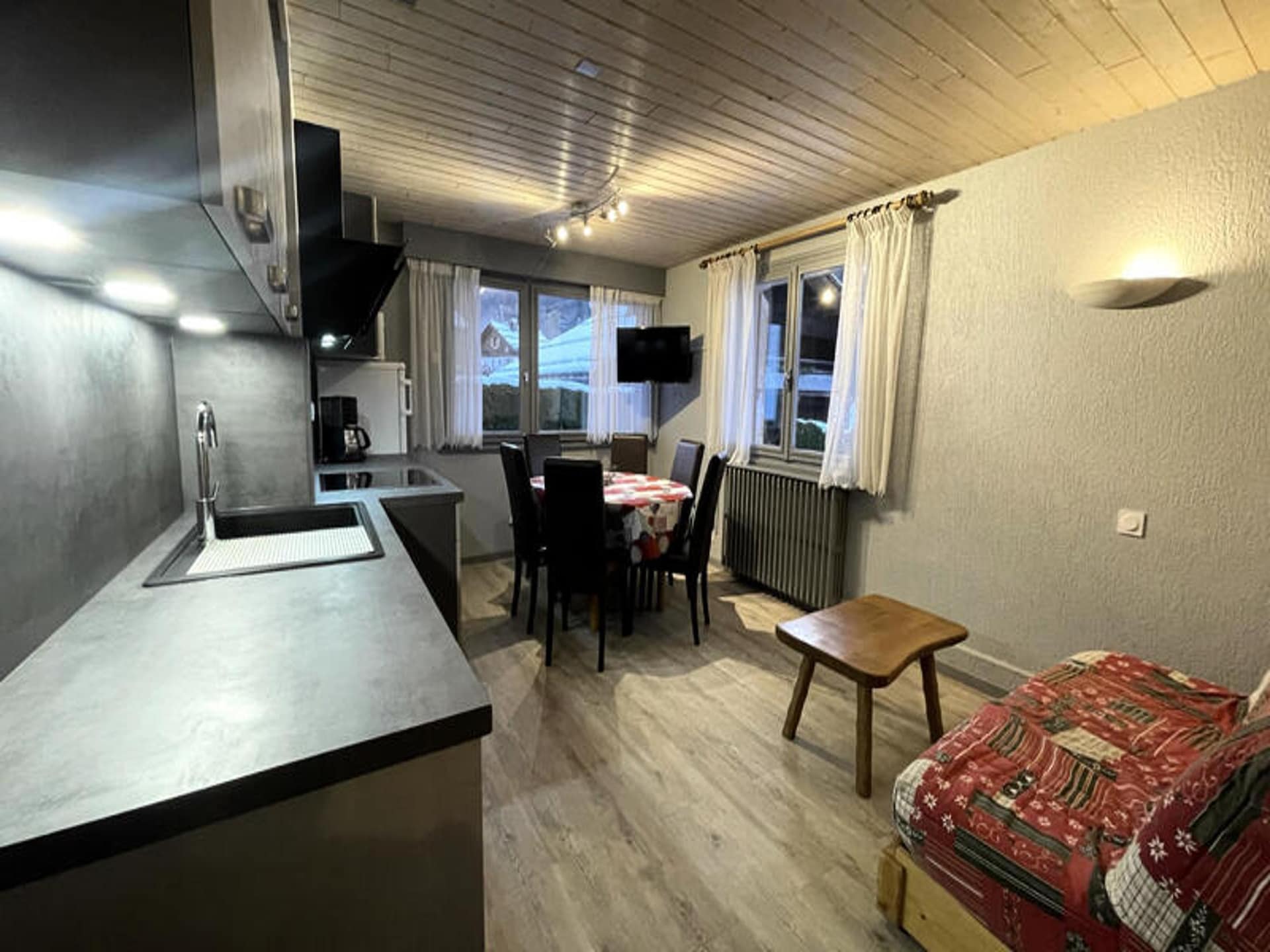 Ski-in ski-out appartement La Clusaz met bergzicht voor 6 personen - foto 18