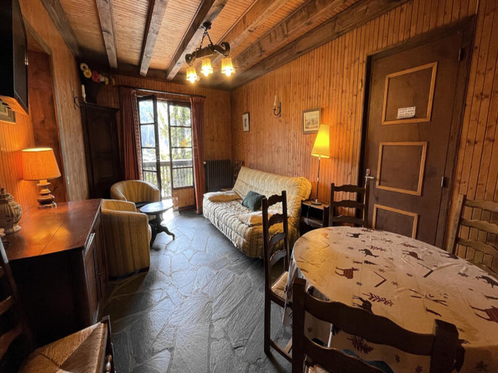 Rustiek appartement voor 6 personen met balkon, vlakbij de skipistes van La Clusaz - foto 13