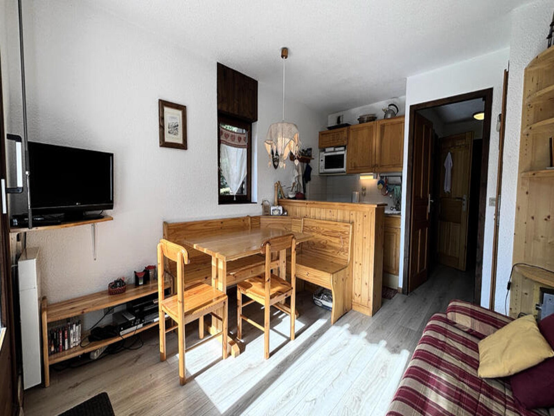 Compact & knus appartement op 100m van centrum La Clusaz met zuidterras - foto 7