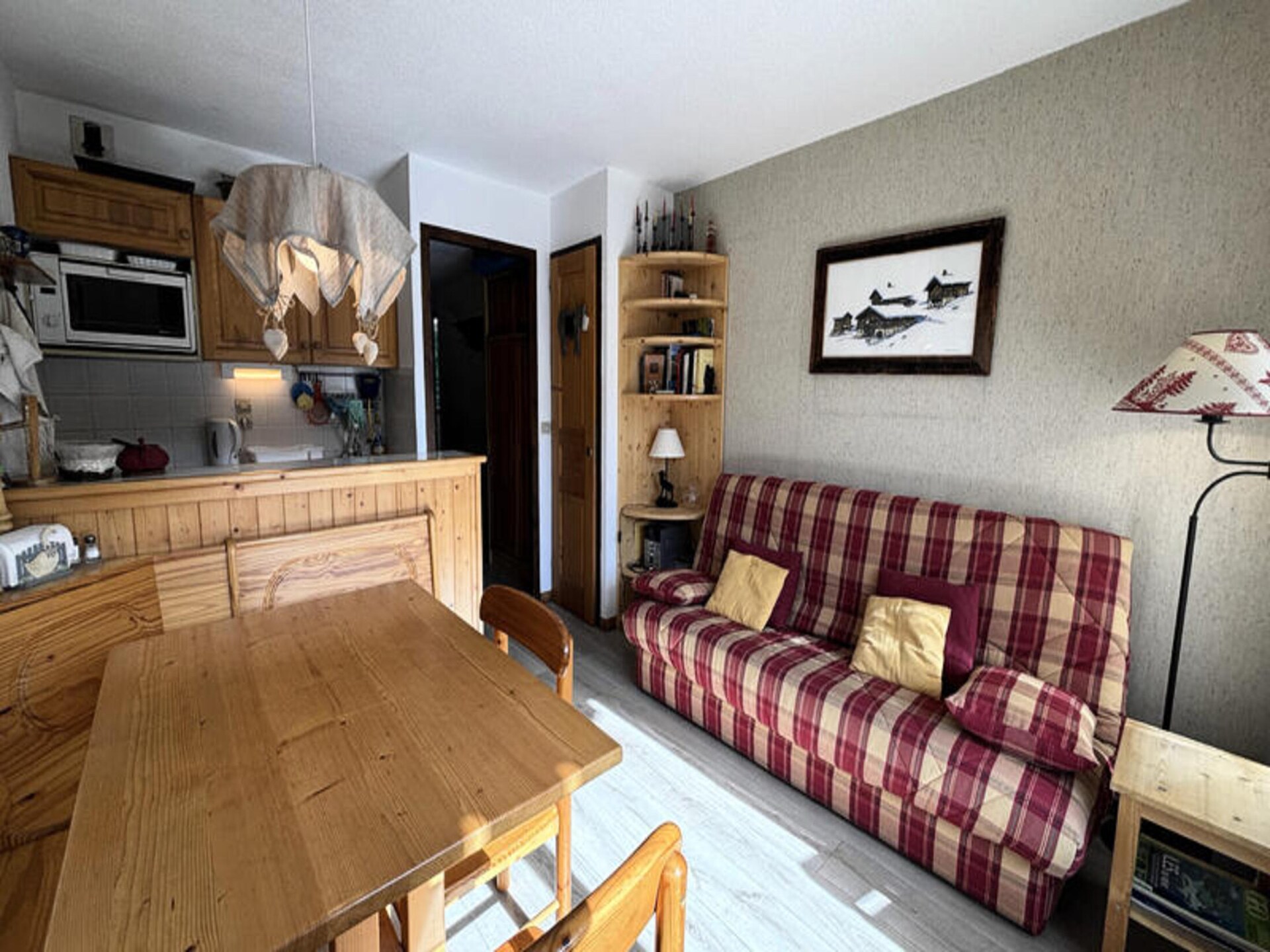 Compact & knus appartement op 100m van centrum La Clusaz met zuidterras - foto 9