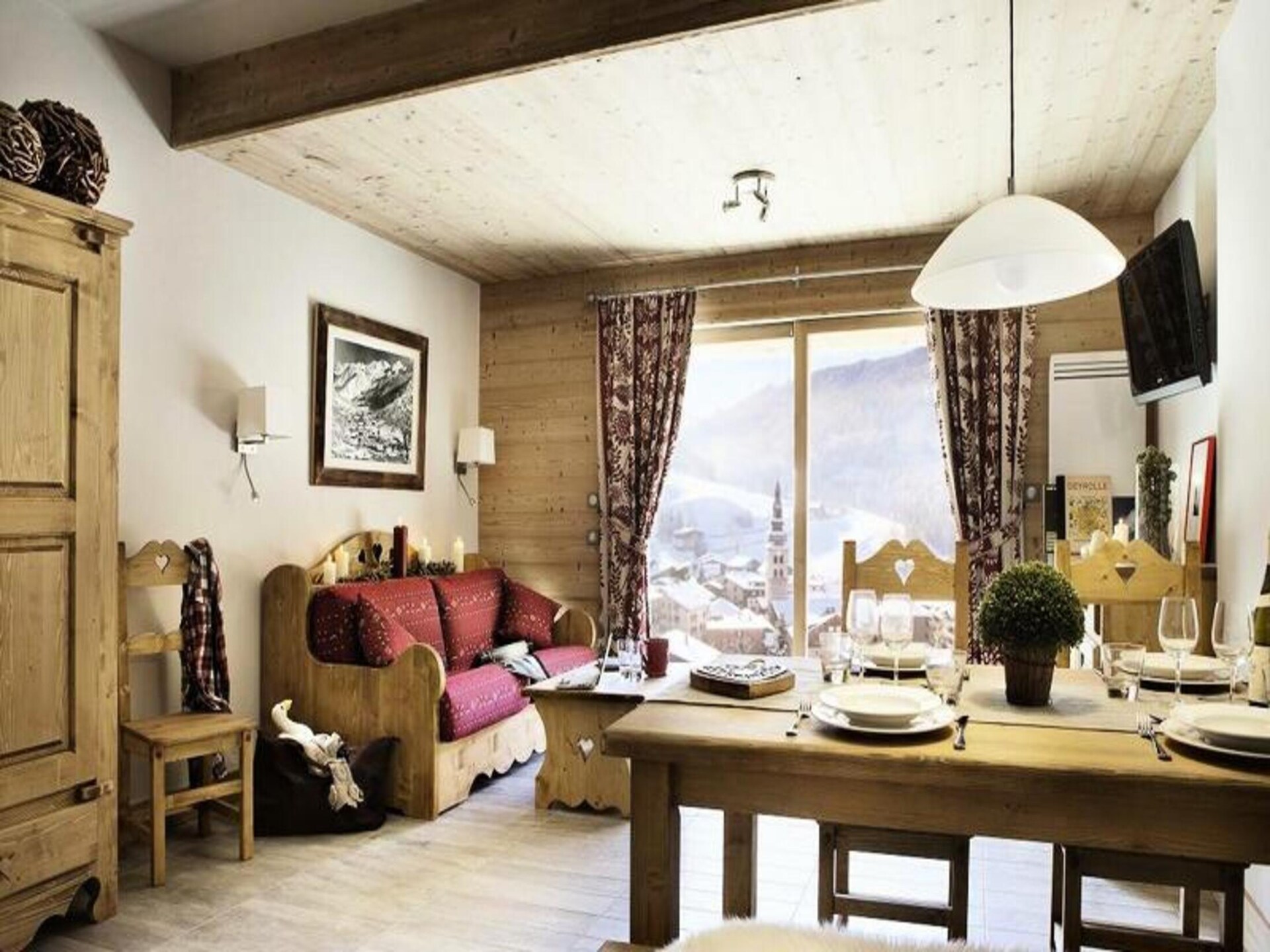 Comfortabel appartement in hartje La Clusaz met wellness en balkon - foto 5