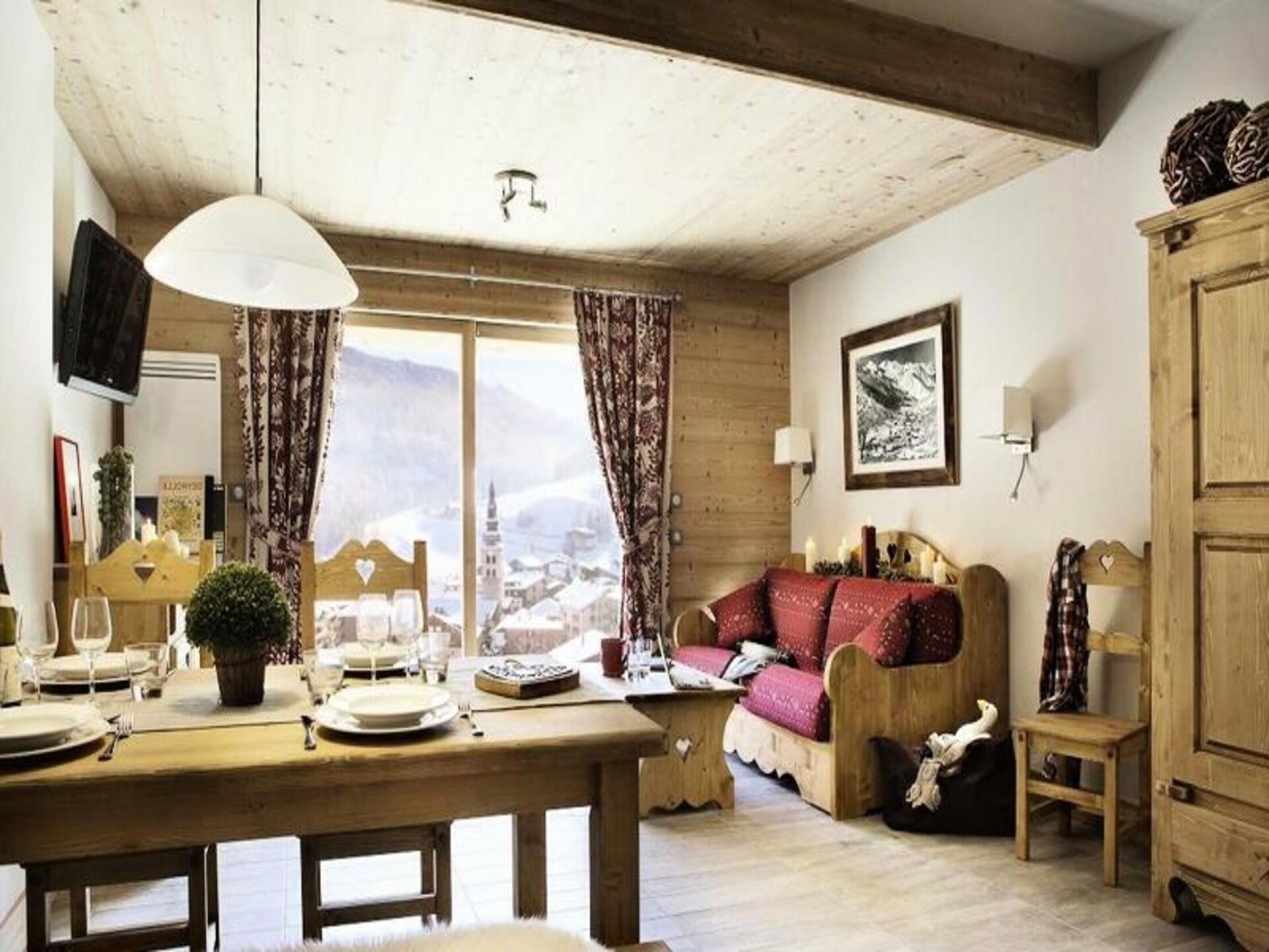 Comfortabel appartement in hartje La Clusaz met wellness en balkon - foto 16