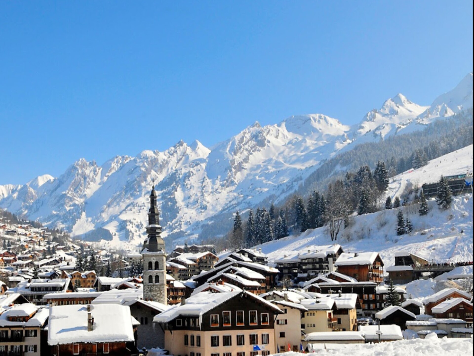 Studio 4p met balkon, wellness & Aravis uitzicht in La Clusaz - foto 6