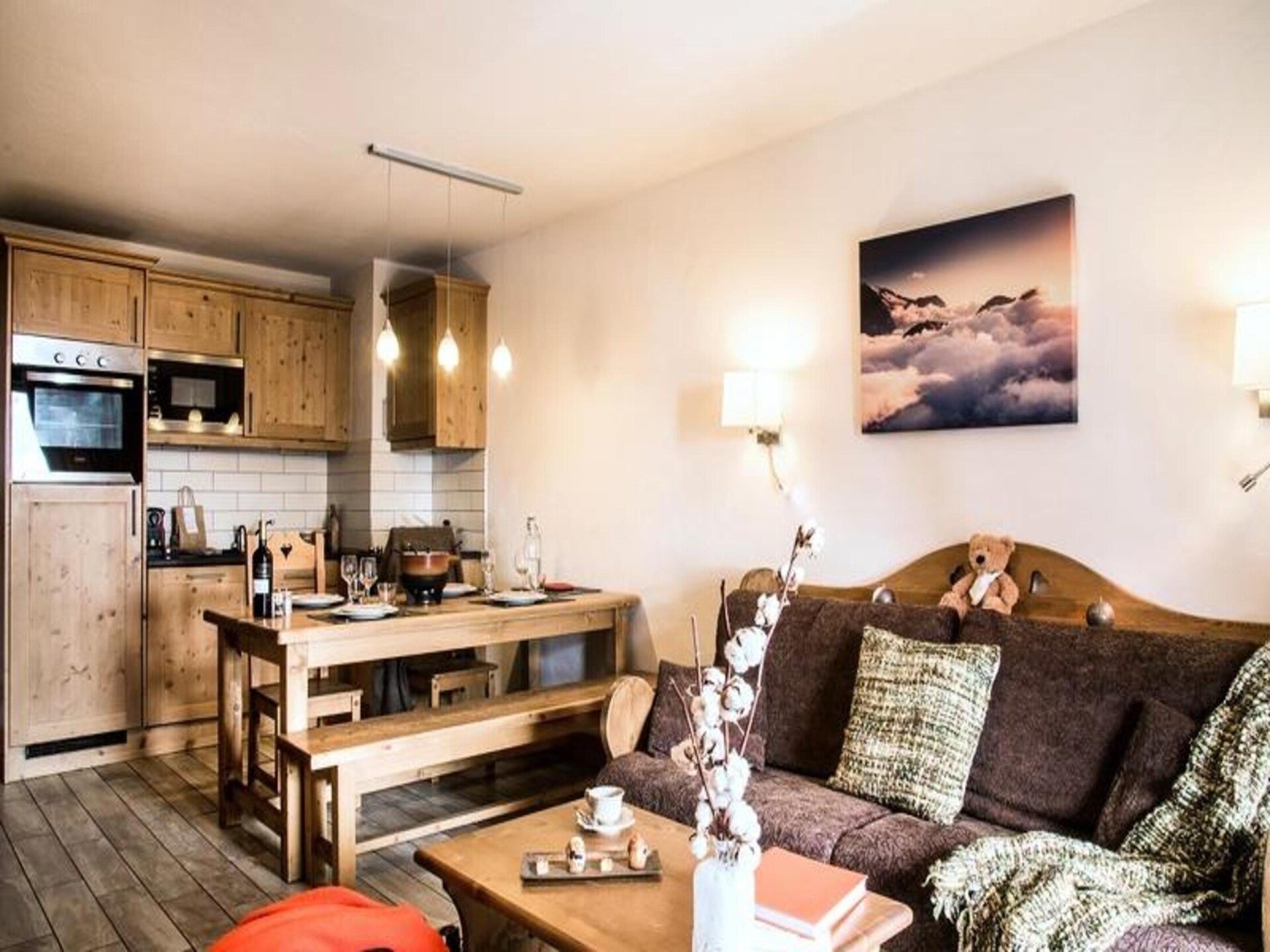 Appartement La Clusaz met balkon, wellness & uitzicht op de Aravis - foto 18