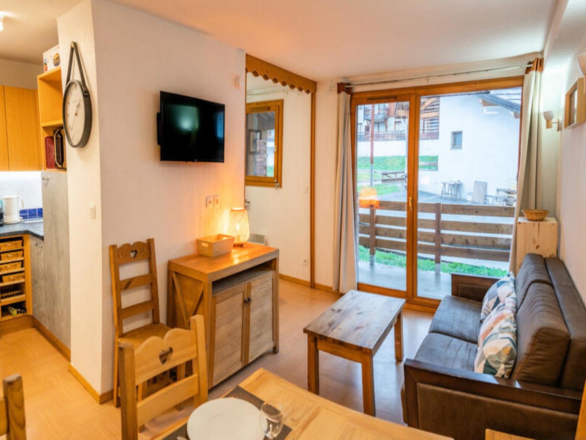 Appartement 6p aan de piste in Les Orres met toegang tot zwembad - foto 12