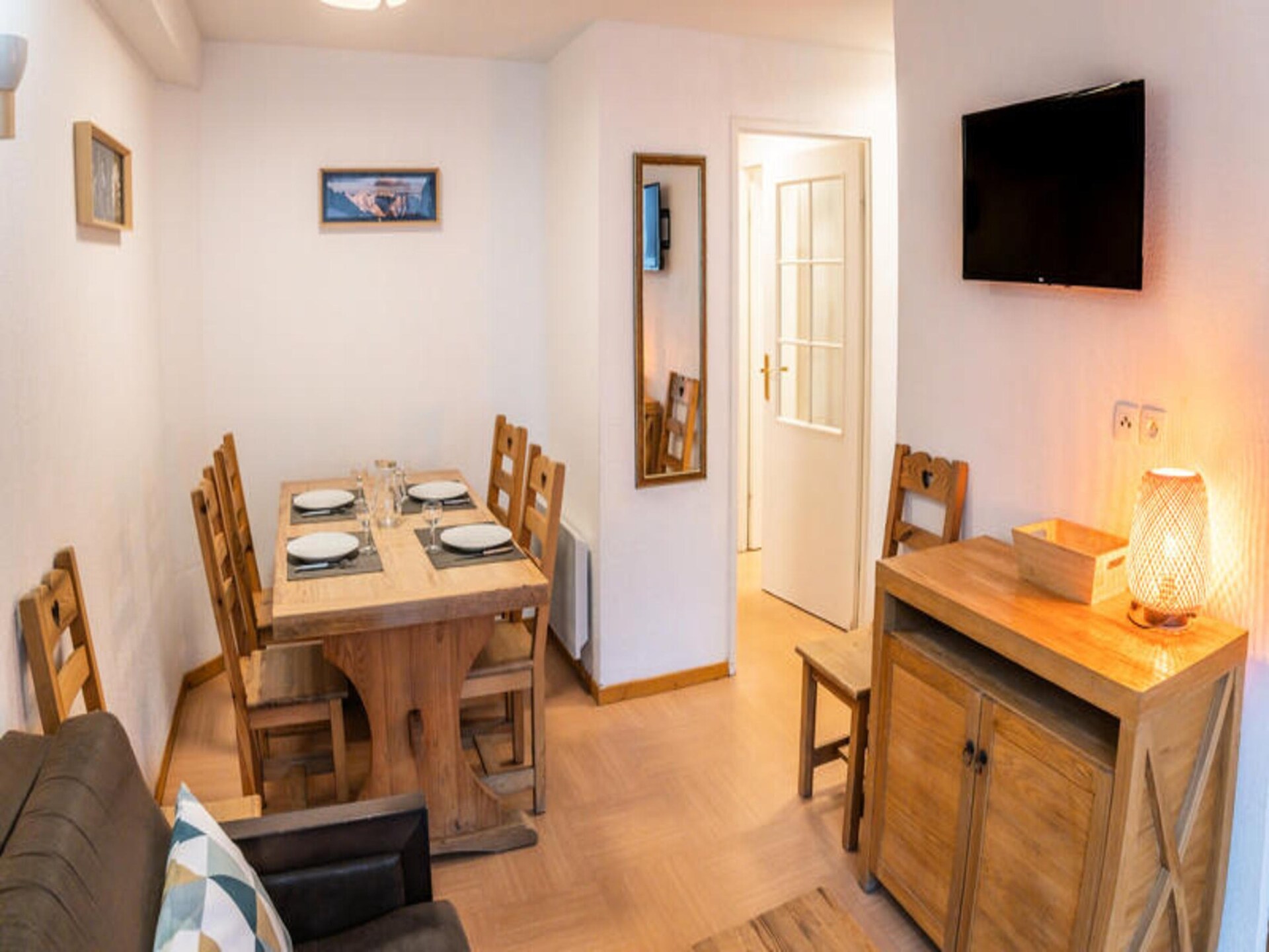Appartement 6p aan de piste in Les Orres met toegang tot zwembad - foto 10