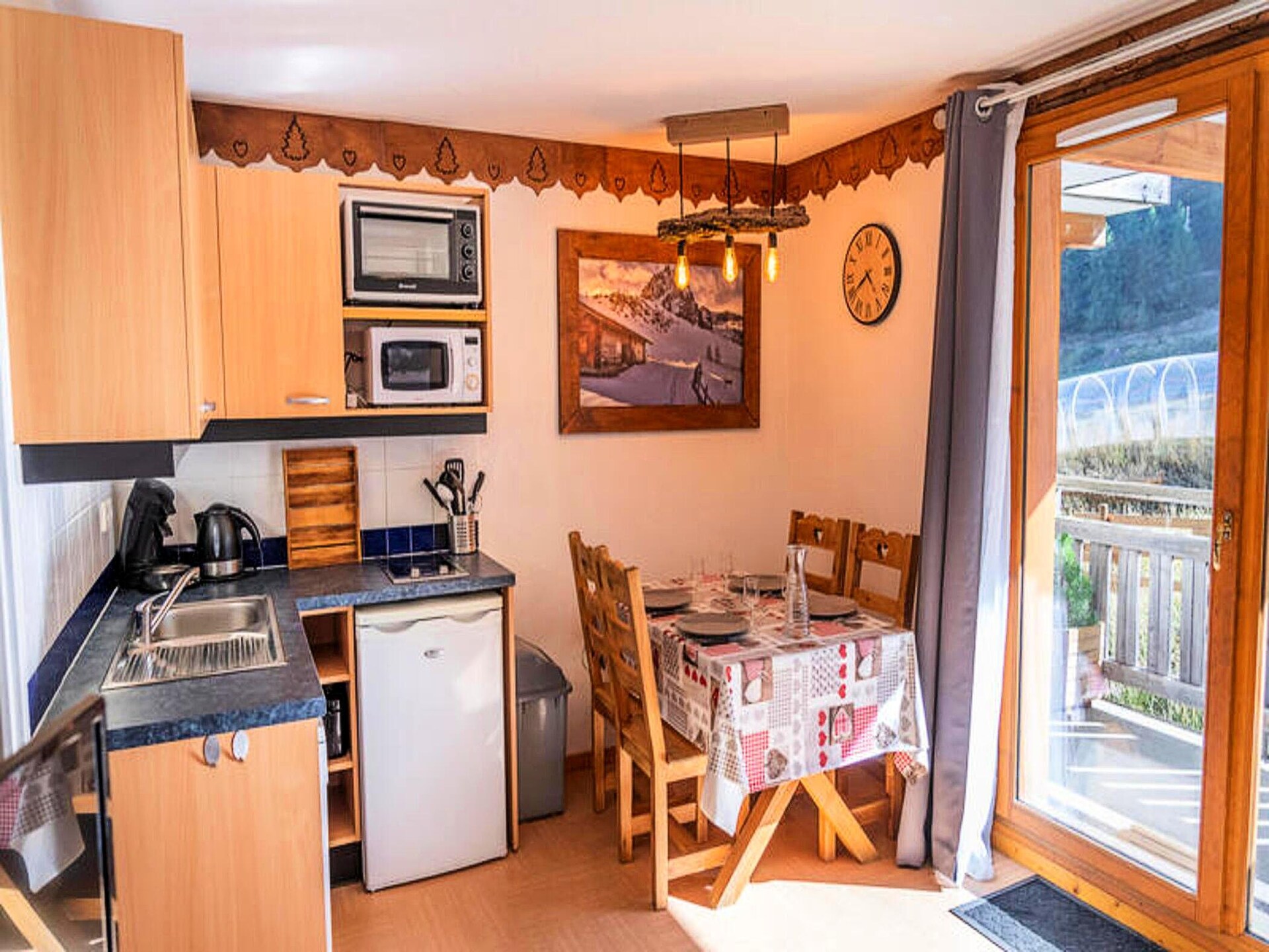 Studio-appartement in hartje Les Orres met uitzicht op de pistes - foto 14