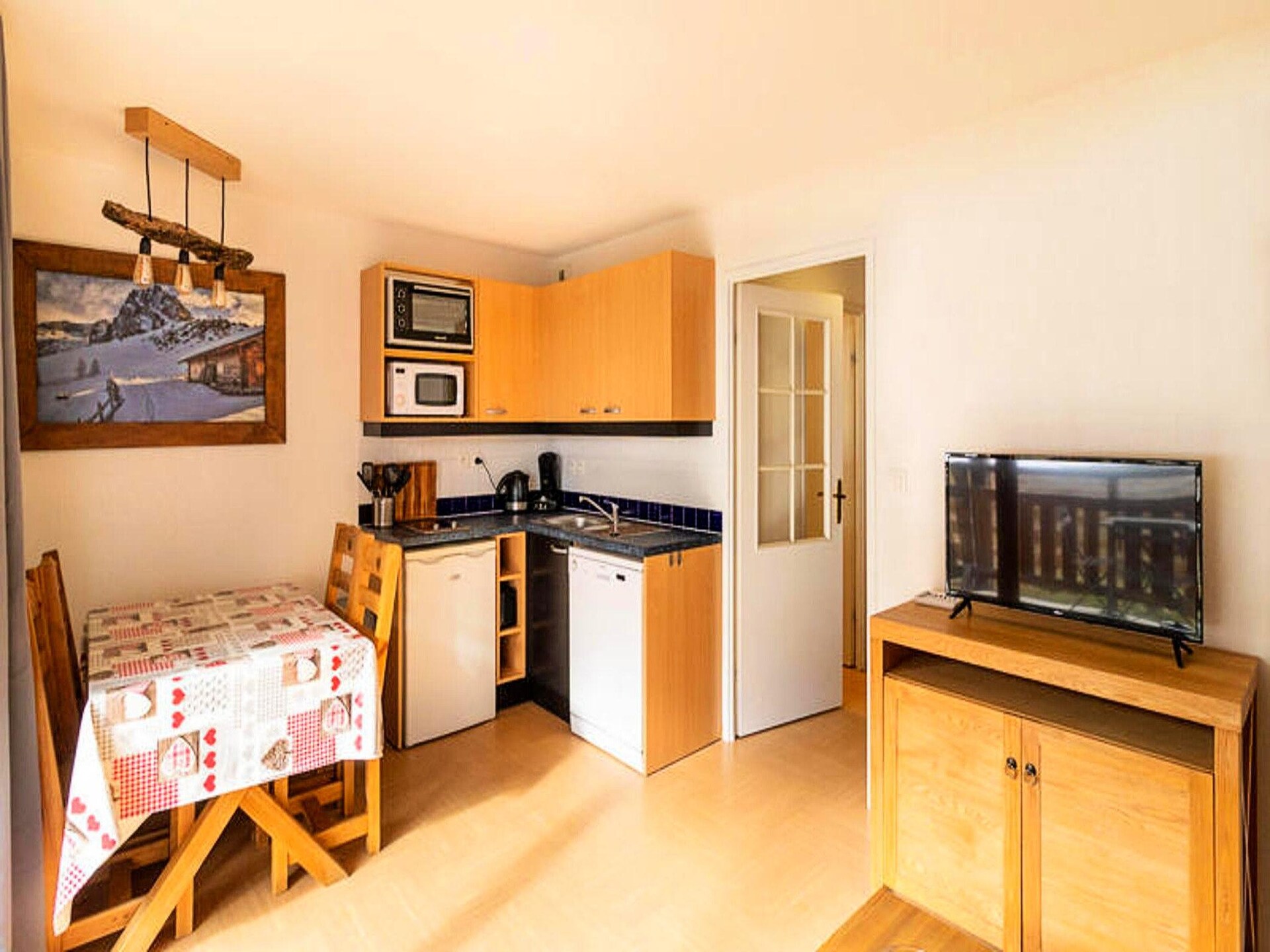 Studio-appartement in hartje Les Orres met uitzicht op de pistes - foto 7