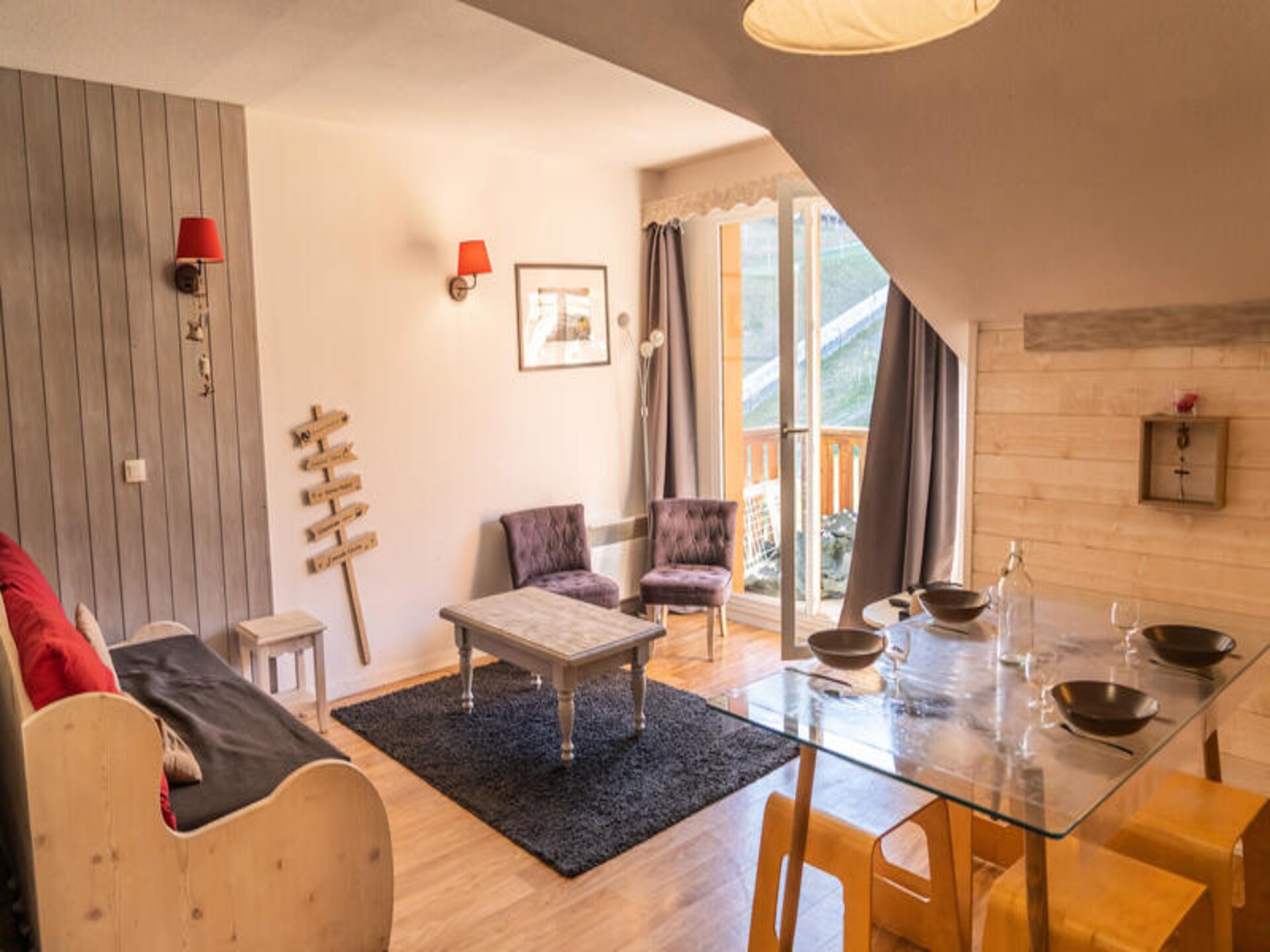 Appartement aan de piste met zwembad en sauna in Les Orres 1800 - foto 11