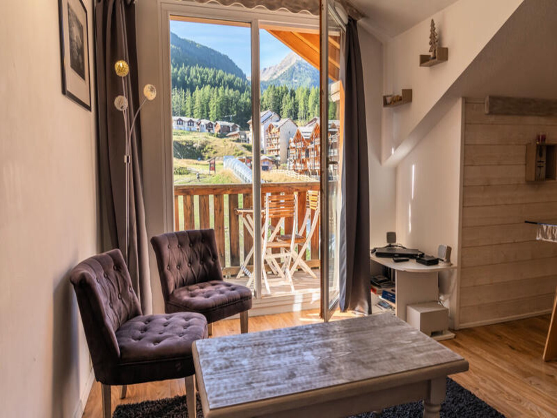 Appartement aan de piste met zwembad en sauna in Les Orres 1800 - foto 15