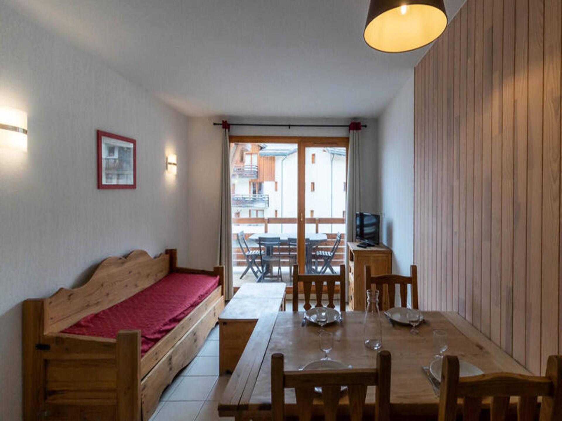Appartement 4p aan de piste in Les Orres 1800 met zwembad en balkon - foto 2