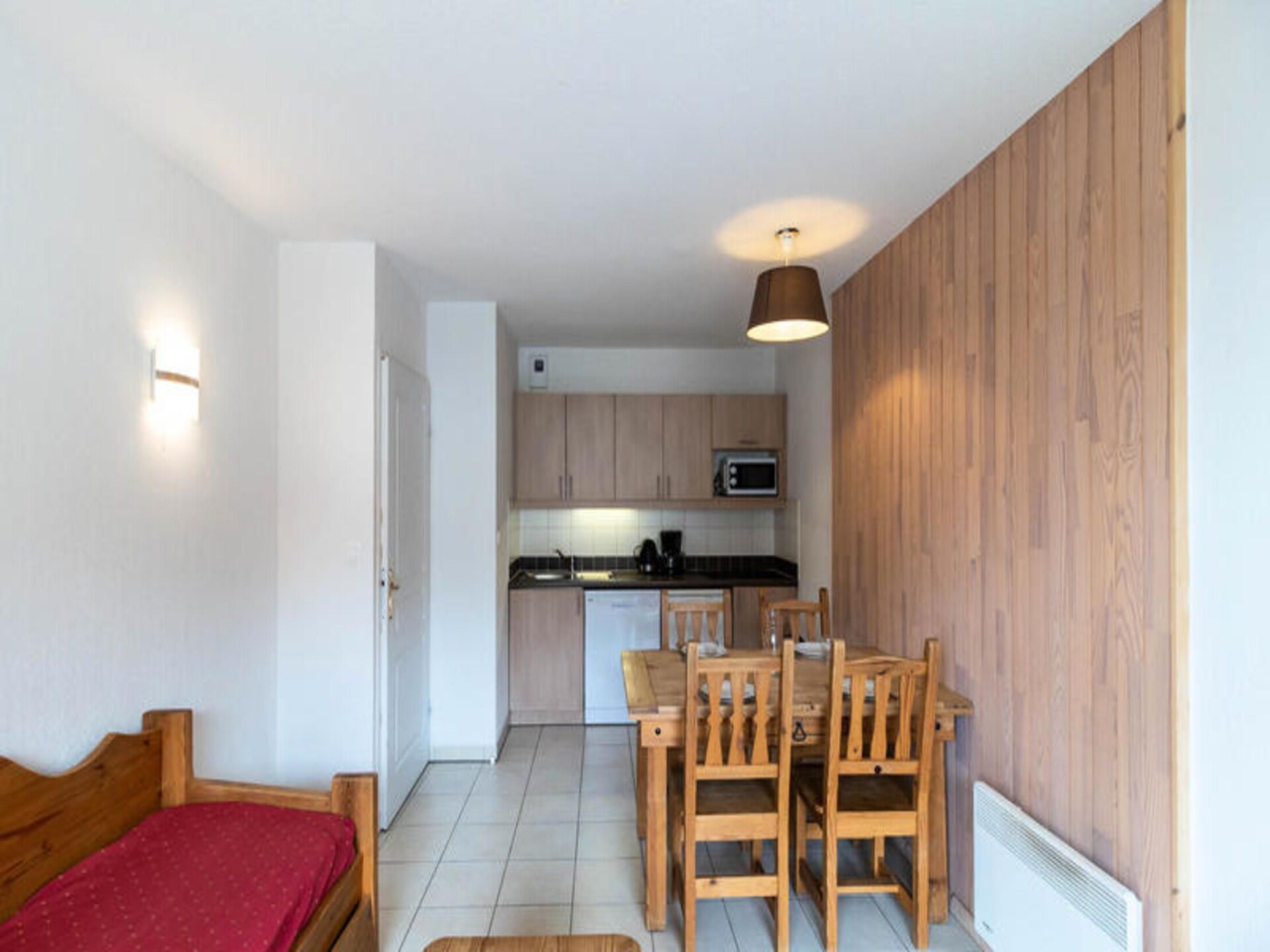 Appartement 4p aan de piste in Les Orres 1800 met zwembad en balkon - foto 4